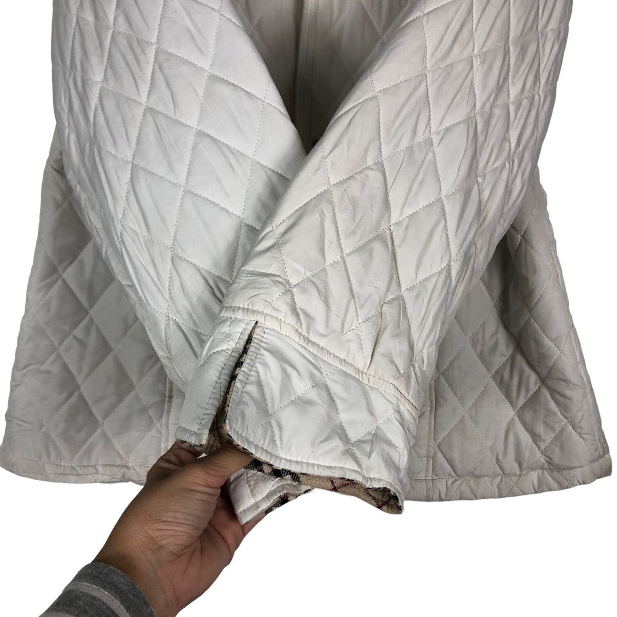 Burberry 🔥Vintage Burberrys Light Down Puffer Jacket Nova Check Size US L / EU 52-54 / 3 - 15 Thumbnail