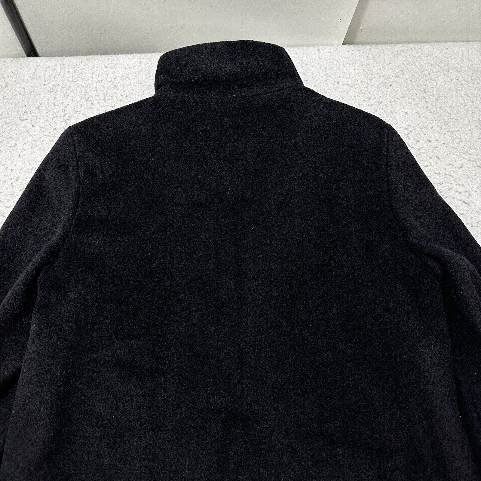 Other Dana Buchman 8 Black Wool Angora Blend High Neck Coat Jacket Size M / US 6-8 / IT 42-44 - 11 Thumbnail