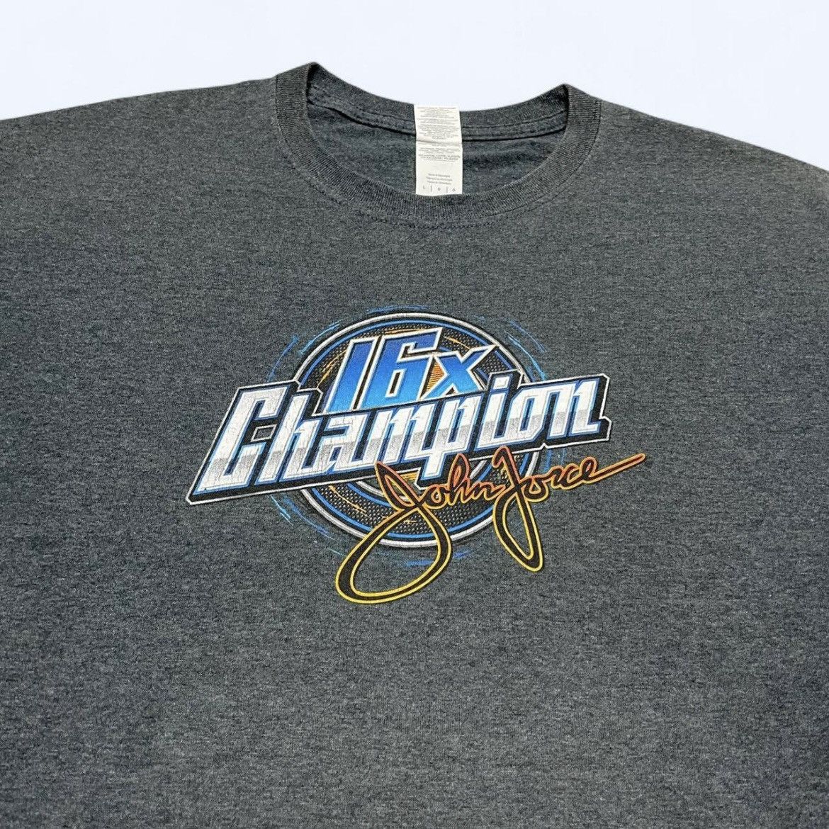 Gildan John Force Racing 16x Champion Graphic T-shirt Size L Size US L / EU 52-54 / 3 - 3 Thumbnail