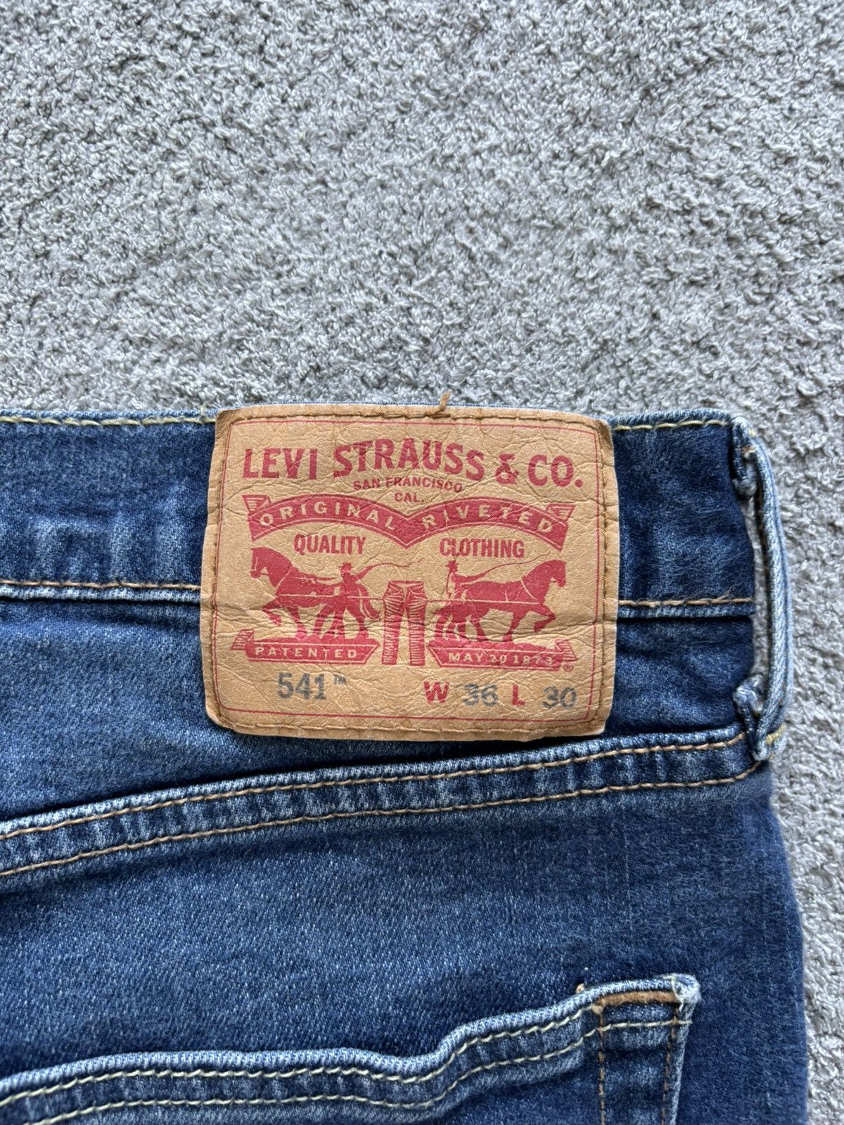 Levi's Levis 541 Shorts Size 34" / US 12 / IT 48 - 2 Thumbnail