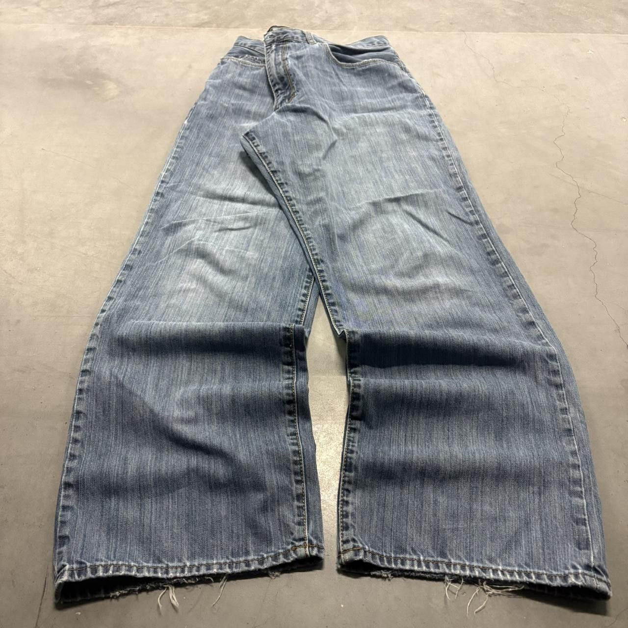 Gap Crazy Vintage Y2K/2000s Baggy Loose Fit Streetwear Gap Medium Blue Wash Denim Jeans! Size US 36 / EU 52 - 1 Thumbnail