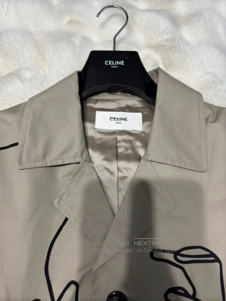 Celine CELINE Graffiti Duster Coat Size US M / EU 48-50 / 2 - 9 Thumbnail