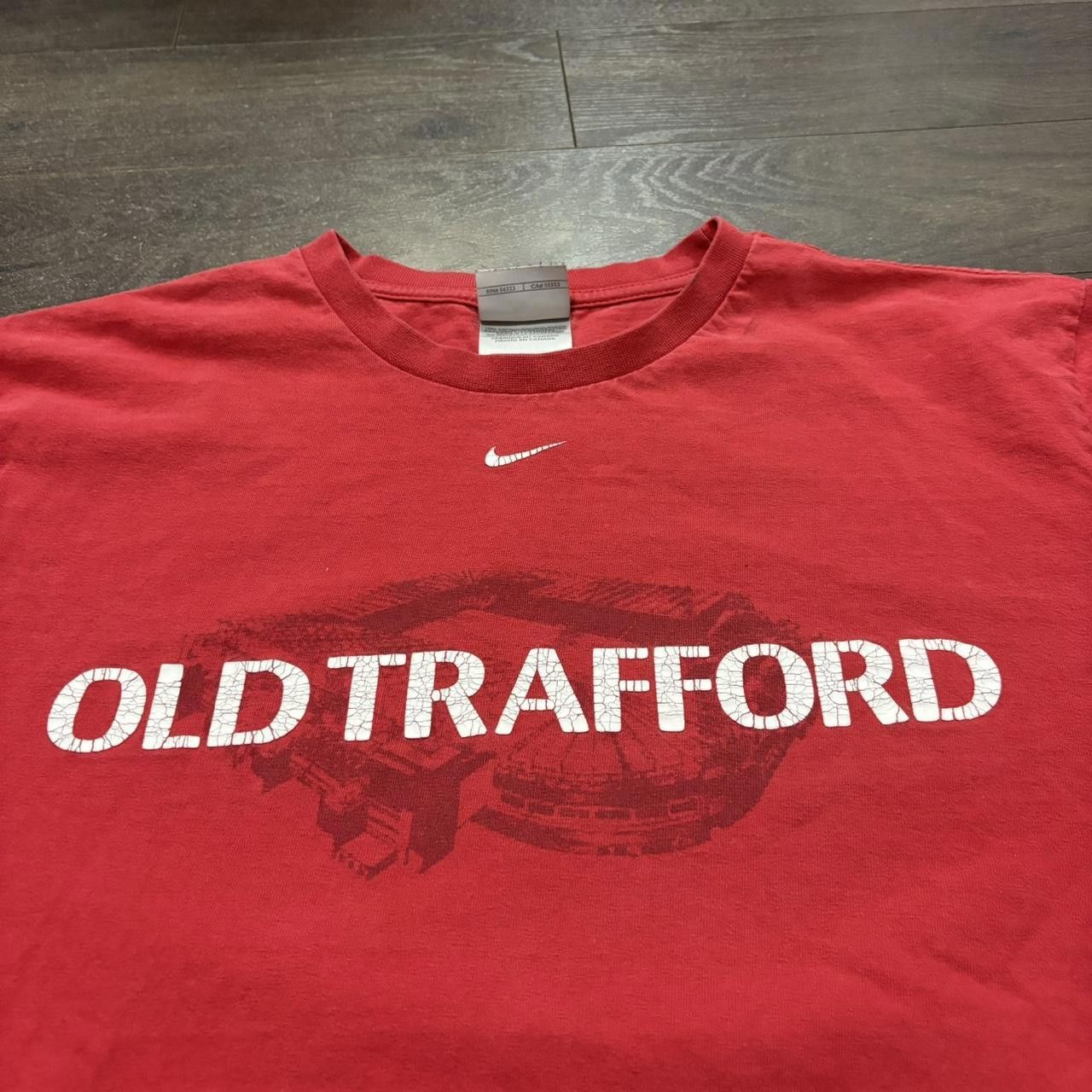 Nike vintage old trafford Manchester United Nike t shirt 00s M Size US M / EU 48-50 / 2 - 2 Thumbnail