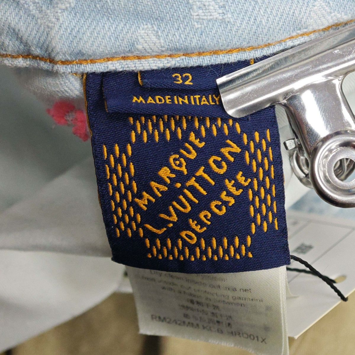 Louis Vuitton Louis Vuitton X Tyler The Creator SS24 Monogram Denim Size US 32 / EU 48 - 6 Thumbnail