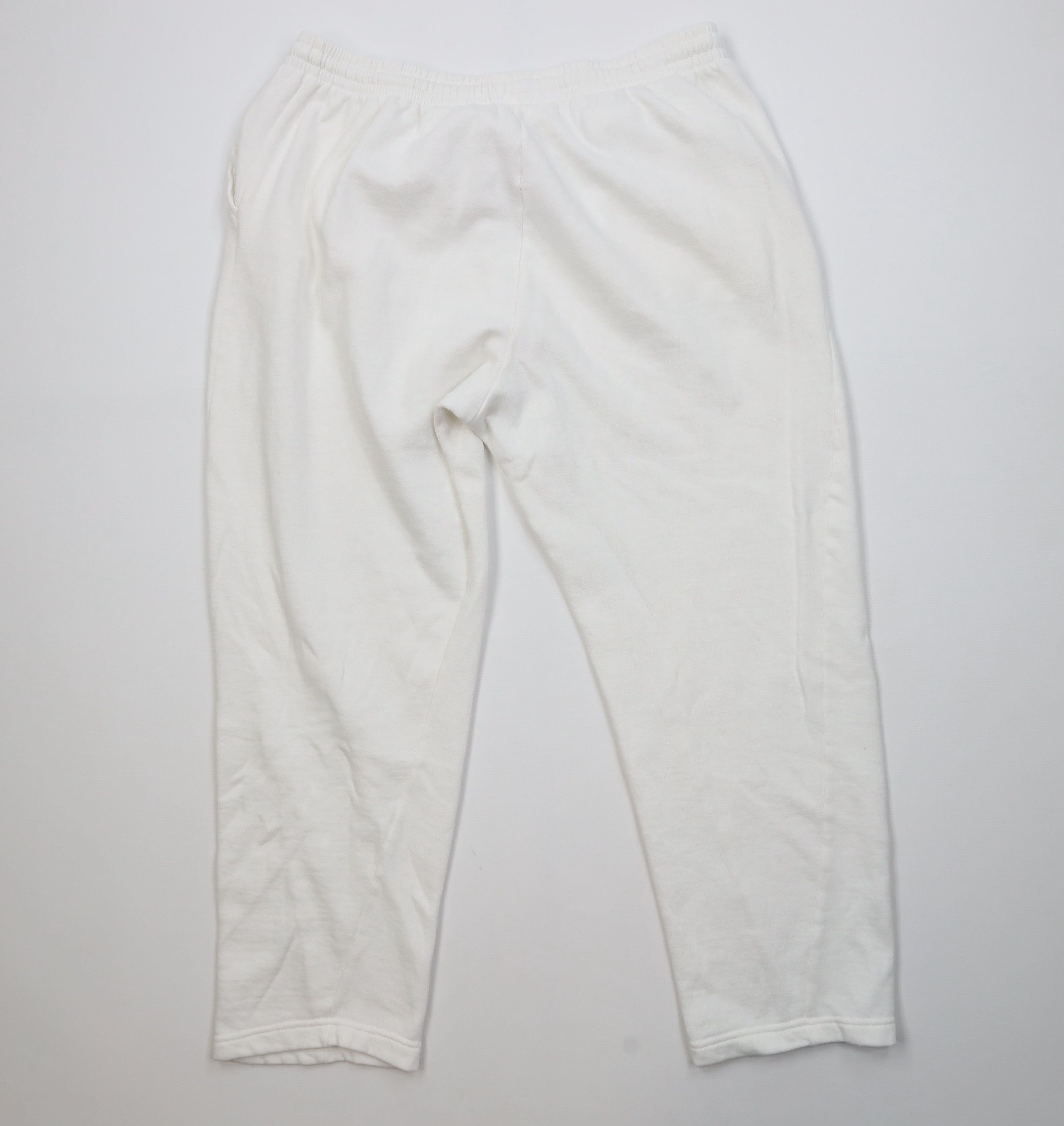 Wilson Vintage 90s Wilson Distressed Blank Sweatpants Pants White Size 32" / US 10 / IT 46 - 9 Thumbnail