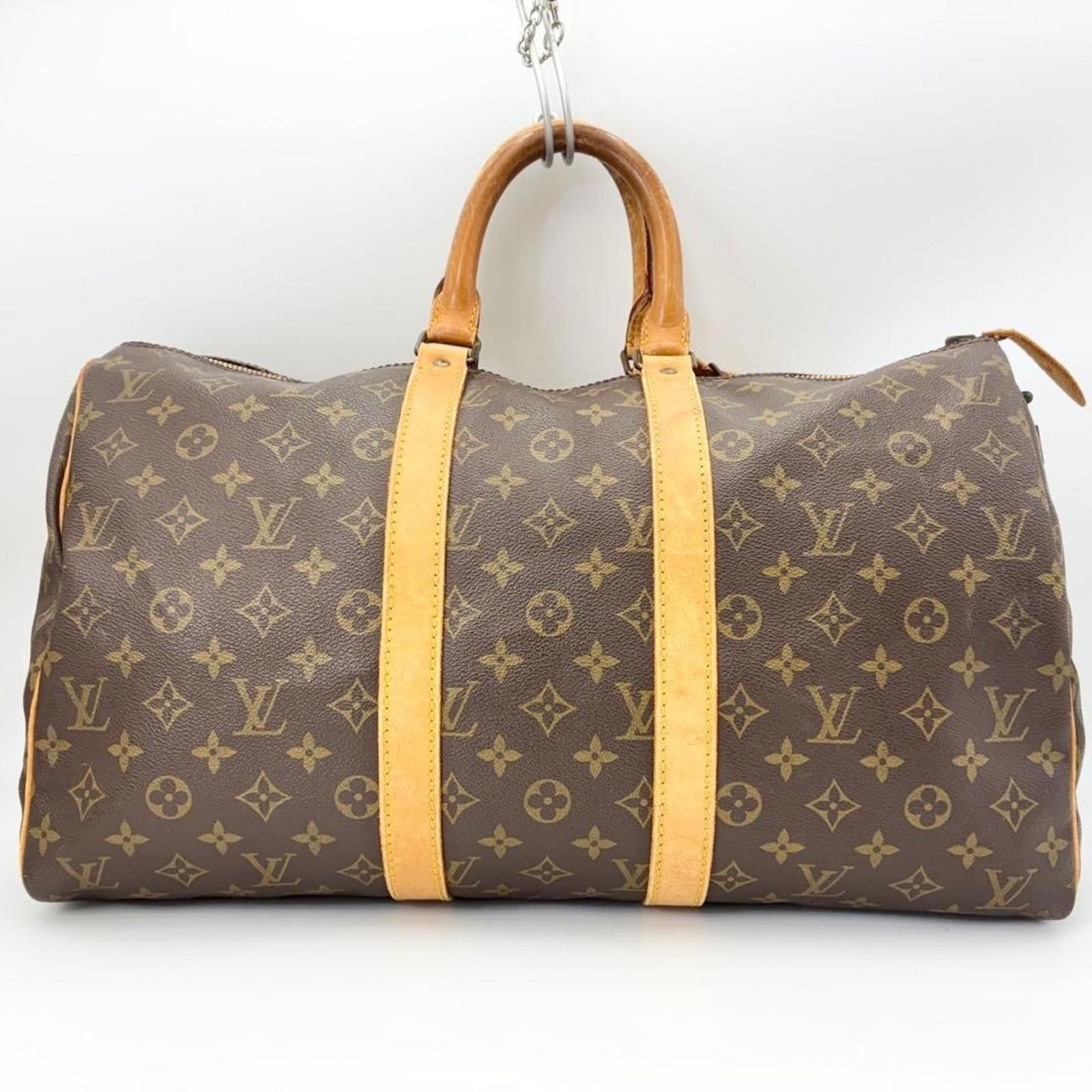 Louis Vuitton Louis Vuitton - Monogram Canvas Keepall 50 Travel Bag Size ONE SIZE - 2 Thumbnail
