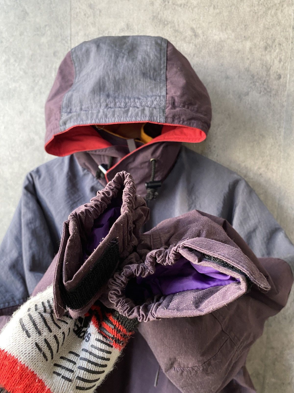 Descente × Japanese Brand × Vintage Vintage 90s Descente Technogear Anorak Lining Fleece Jacket Size US M / EU 48-50 / 2 - 6 Thumbnail