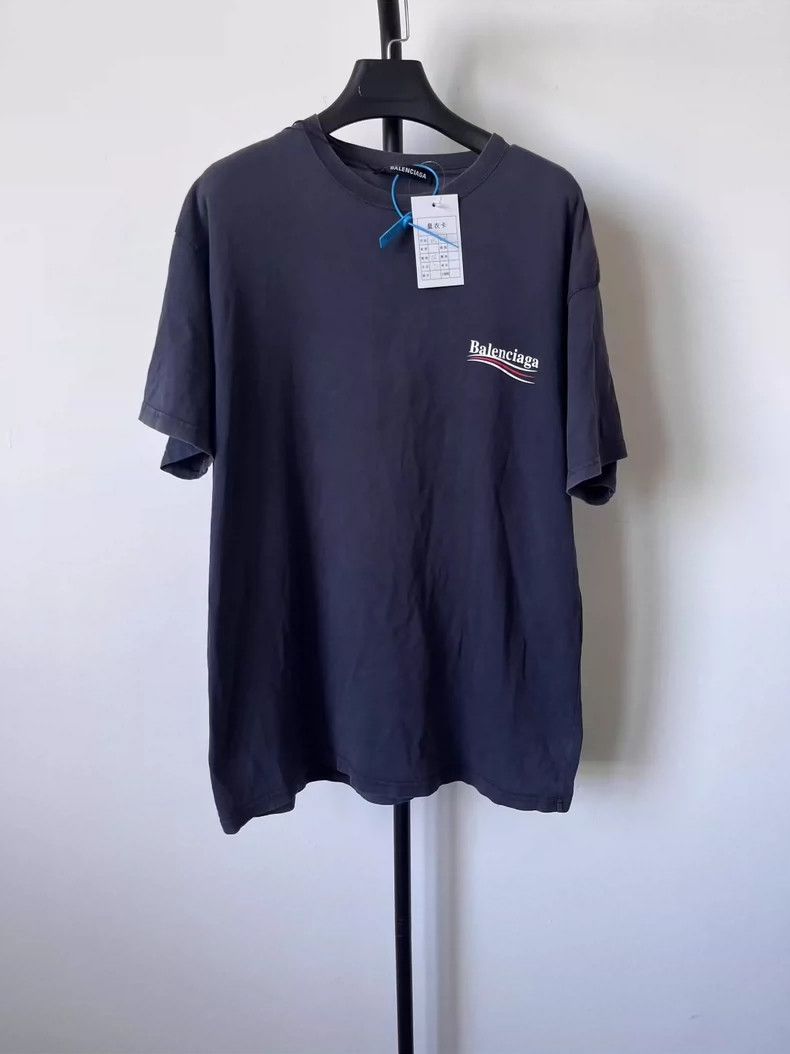 Balenciaga Balenciaga Logo Letter Printed Round Neck Short Sleeve T-S Size US XS / EU 42 / 0 - 1 Thumbnail
