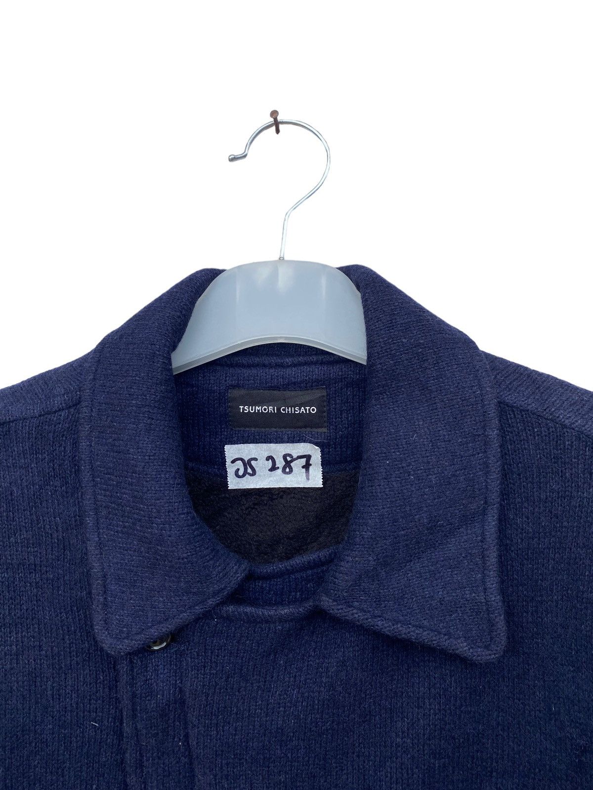 Issey Miyake Tsumori Chisato 2019 Autumn Winter Wooly Biker Jacket Size US S / EU 44-46 / 1 - 3 Thumbnail