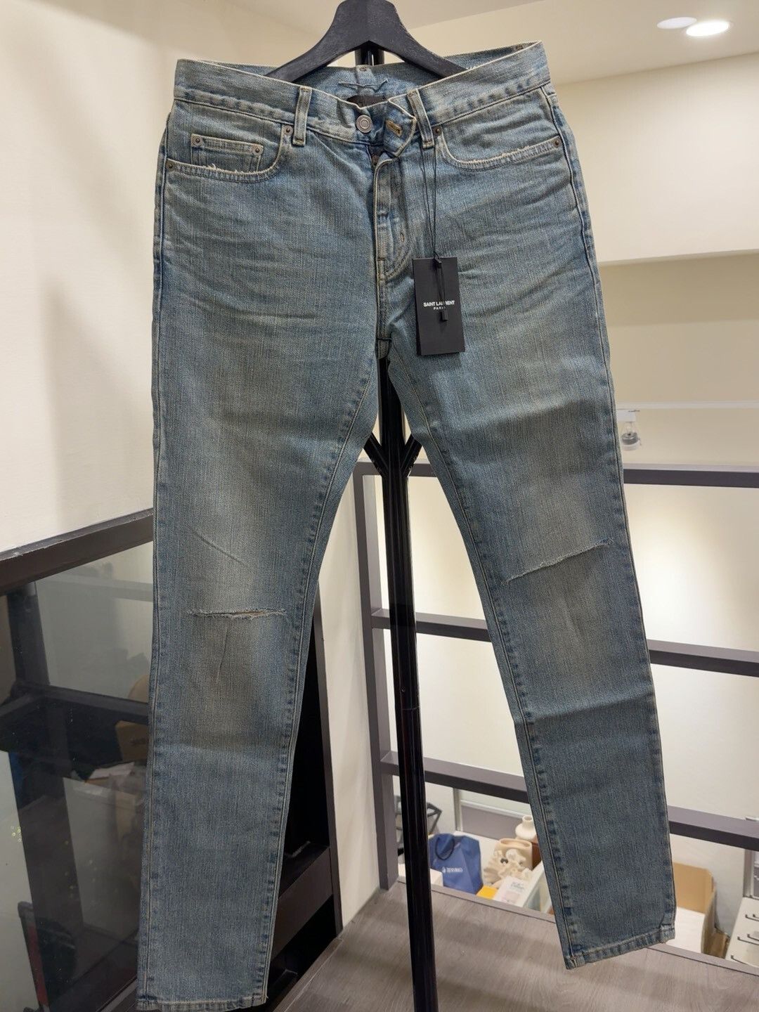 Japanese Brand Light Blue Men's Denim Jeans Size US 30 / EU 46 - 1 Thumbnail