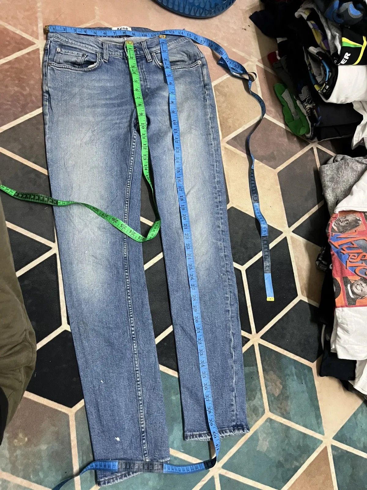 Acne Studios 💥Authentic The Antwerp Seven Acne Studios Skinny Jeans Size US 30 / EU 46 - 16 Thumbnail
