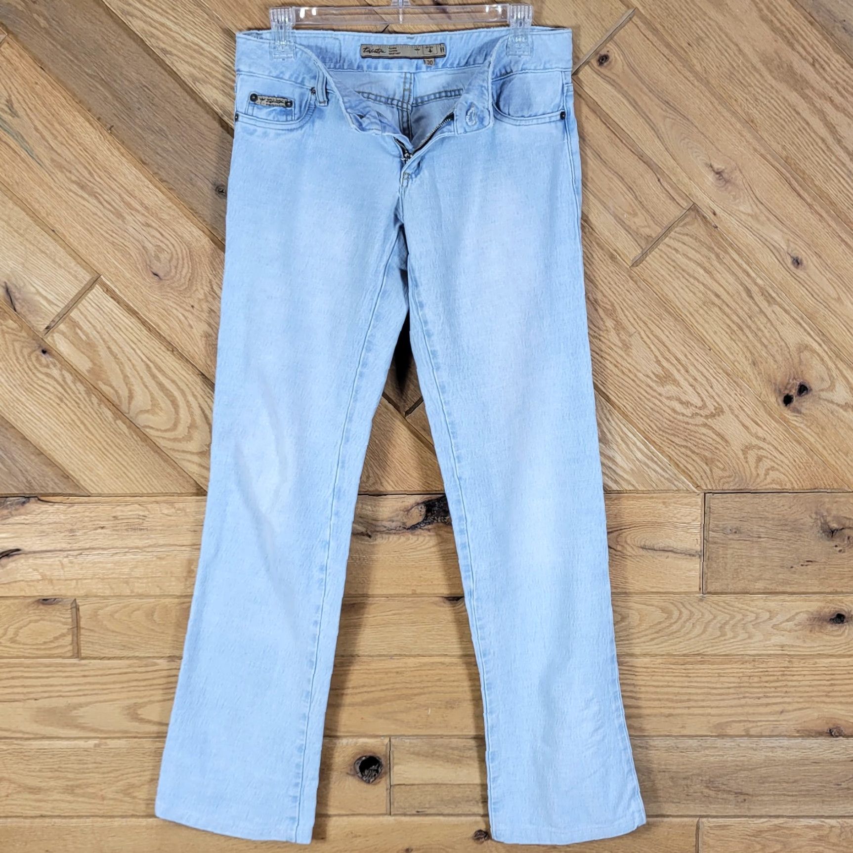 Vintage Tabatha Jeans Blue Size 30 Denim 5-Pocket Design Light Blue Women's Jeans Size 30" / US 8 / IT 44 - 7 Thumbnail
