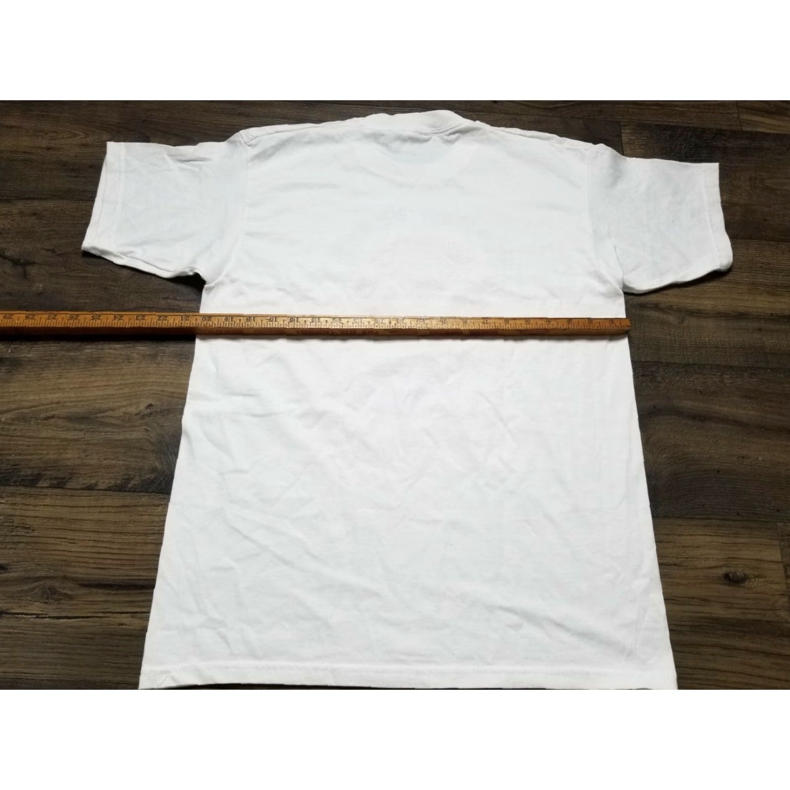 Fruit Of The Loom VINTAGE Fruit of the Loom Gopher Peace Rangers Logo Shirt Mens Large Distressed Graphic Tee 90s White Size US L / EU 52-54 / 3 - 3 Thumbnail
