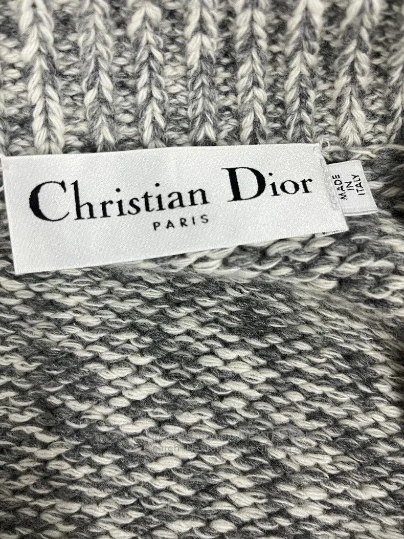 Dior Dior Gray Collar Knit Cardigan. Size US M / EU 48-50 / 2 - 3 Thumbnail