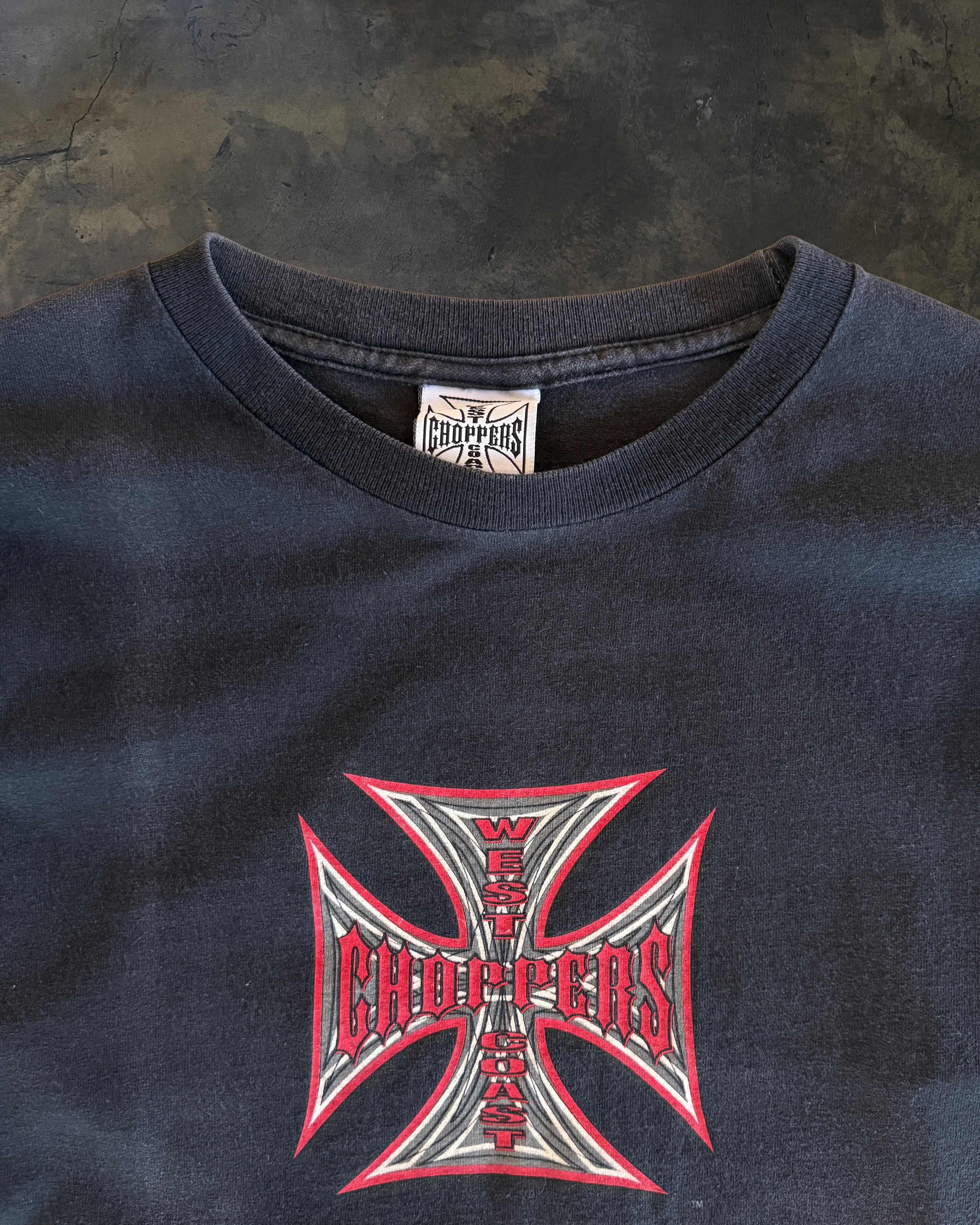 West Coast Choppers 2000's BLACK WEST COAST CHOPPERS LONG SLEEVE Size US M / EU 48-50 / 2 - 3 Thumbnail