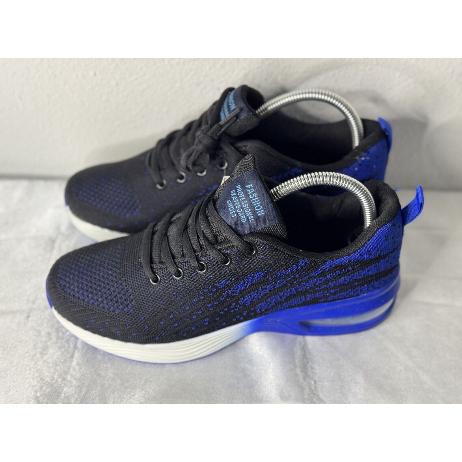 Other Black Blue Air Cushion Sneakers Women’s Size 8.5 Size US 8.5 / IT 38.5 - 3 Thumbnail