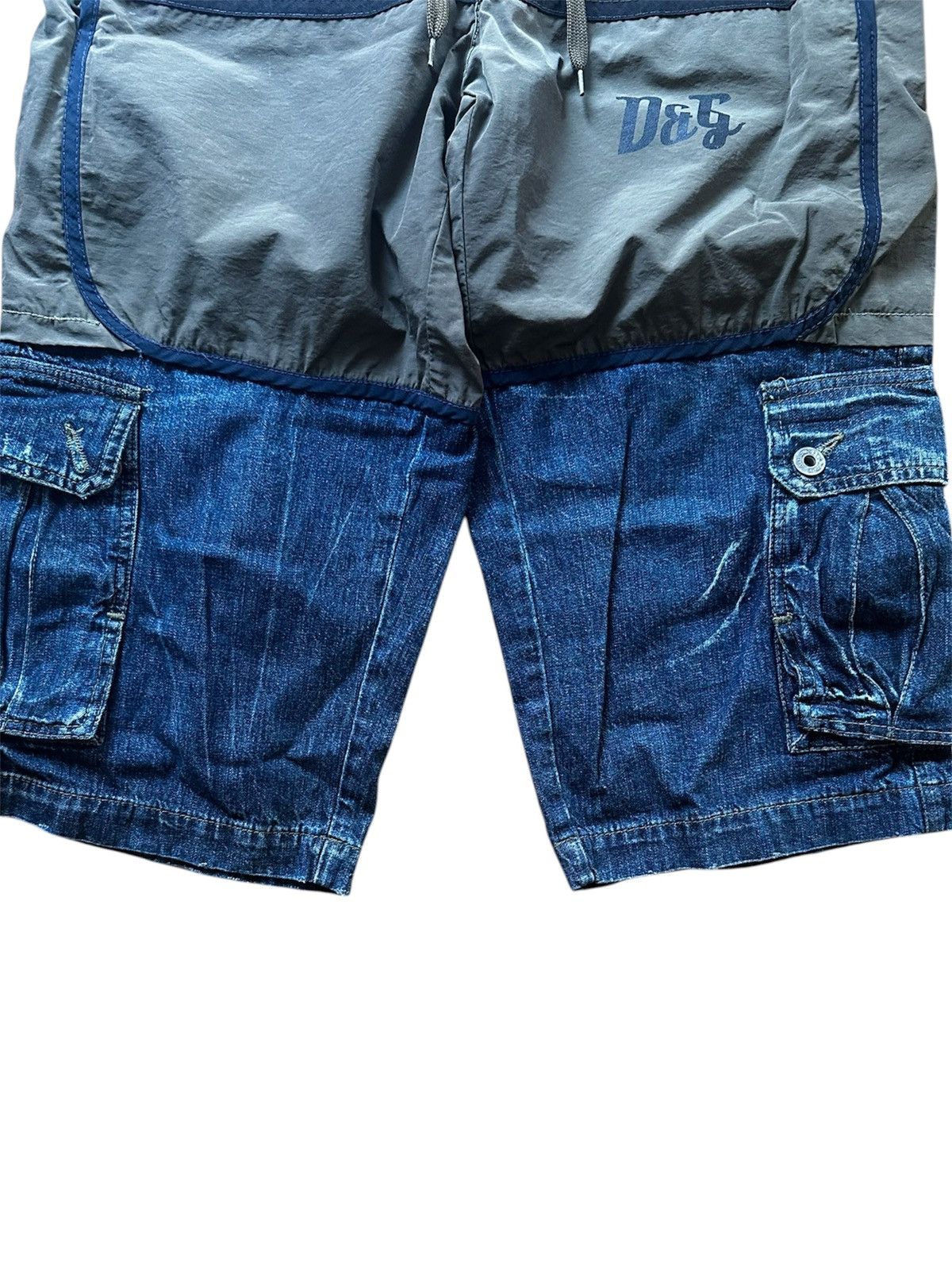 Dolce & Gabbana Dolce Gabbana SS06 Swimming Hybrid Denim Shorts Size US 31 - 6 Thumbnail