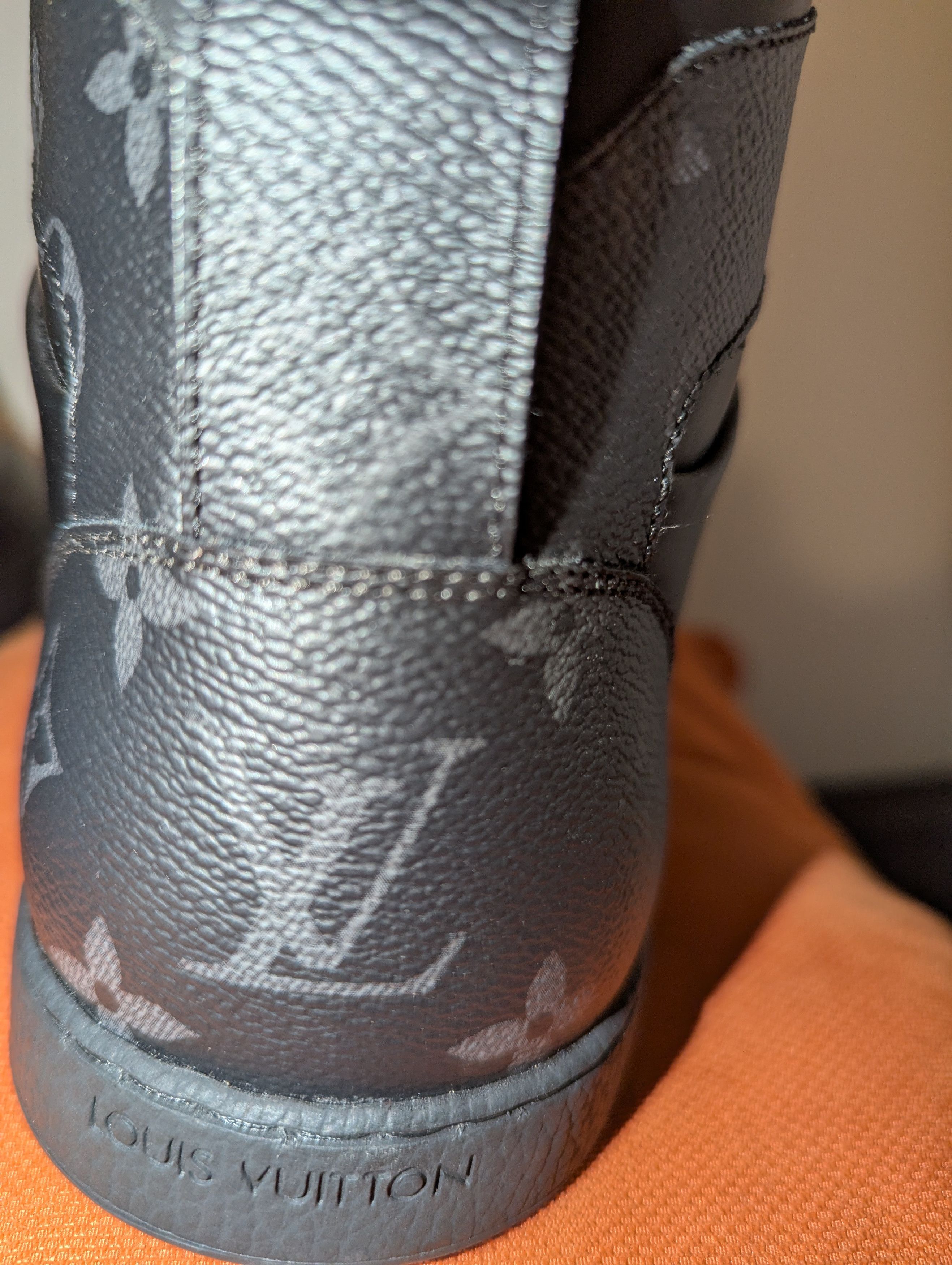 Louis Vuitton LOUIS VUITTON ECLIPSE RIVOLI HIGH TOP SNEAKER Size US 8.5 / EU 41-42 - 10 Thumbnail