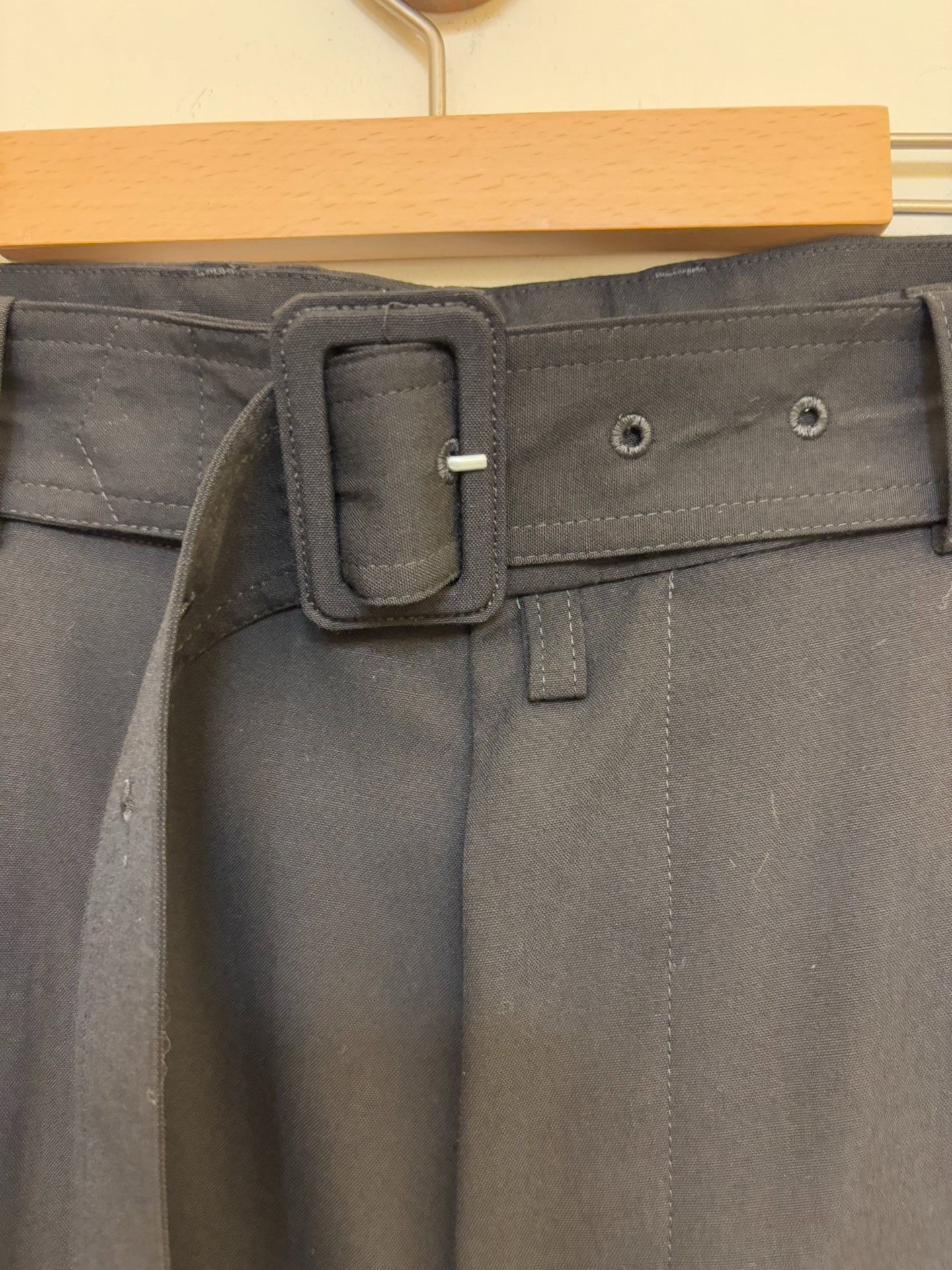 Dries Van Noten Dries van noten High-waisted wool wide-leg pants Nextarrow- Size US 32 / EU 48 - 2 Thumbnail