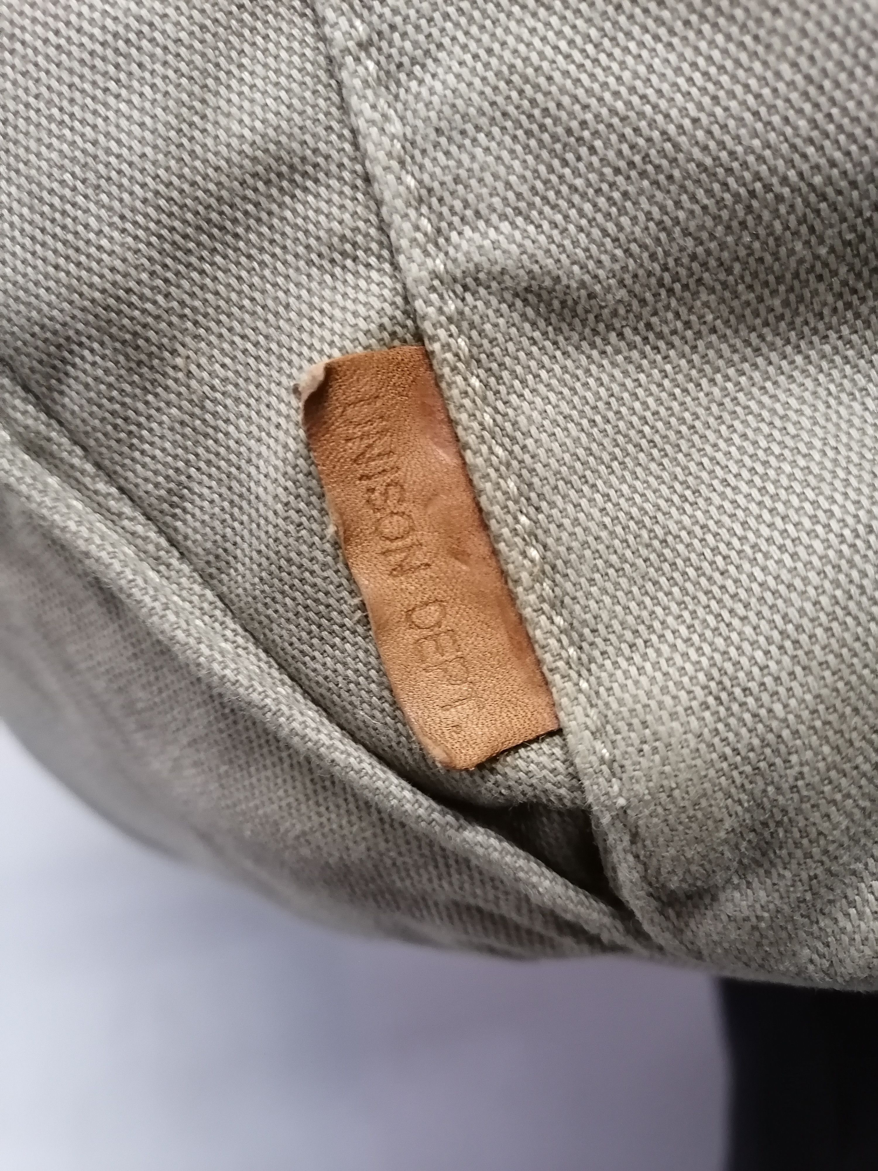 Japanese Brand × Vintage Unison Dept Japan Heavy Cotton Rucksack Bagpack Size ONE SIZE - 13 Thumbnail
