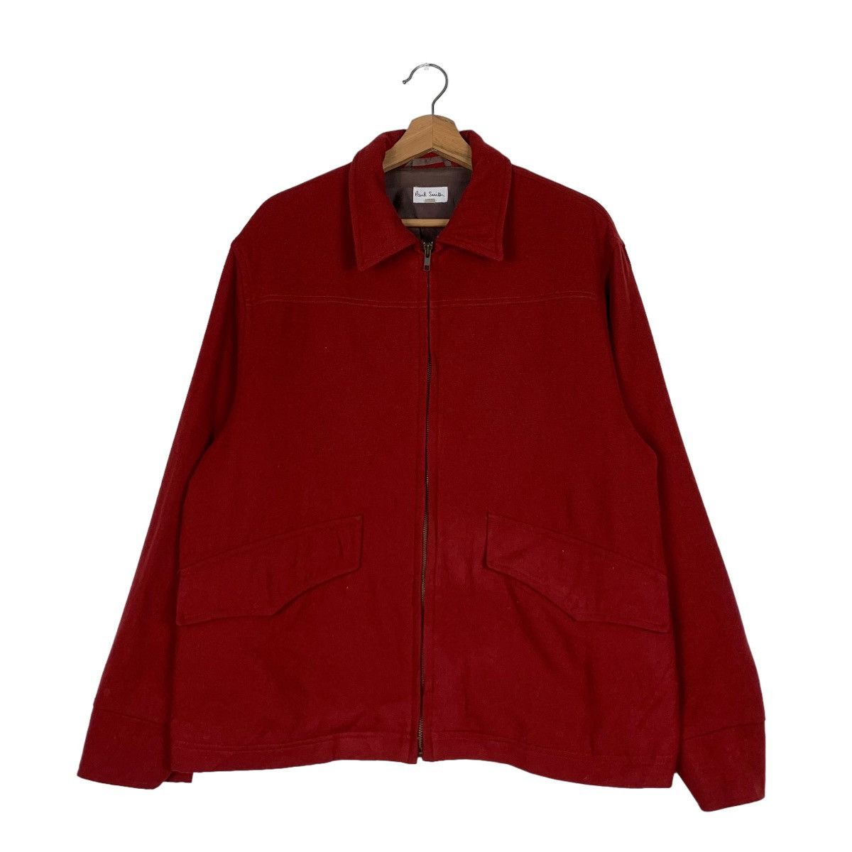 Paul Smith PAUL SMITH Red Casual Jacket #0871-C39 Size US L / EU 52-54 / 3 - 1 Thumbnail