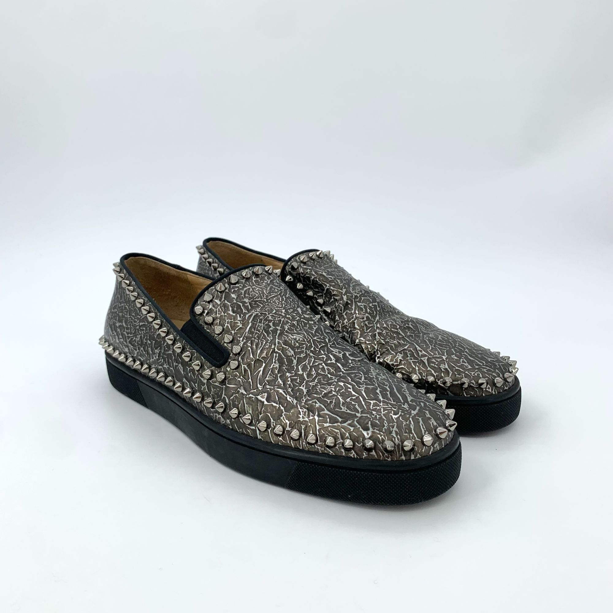 Christian Louboutin Christian Louboutin Spike Studded Slip-On Shoes Mens Size 43 Size US 9.5 / EU 42-43 - 4 Thumbnail