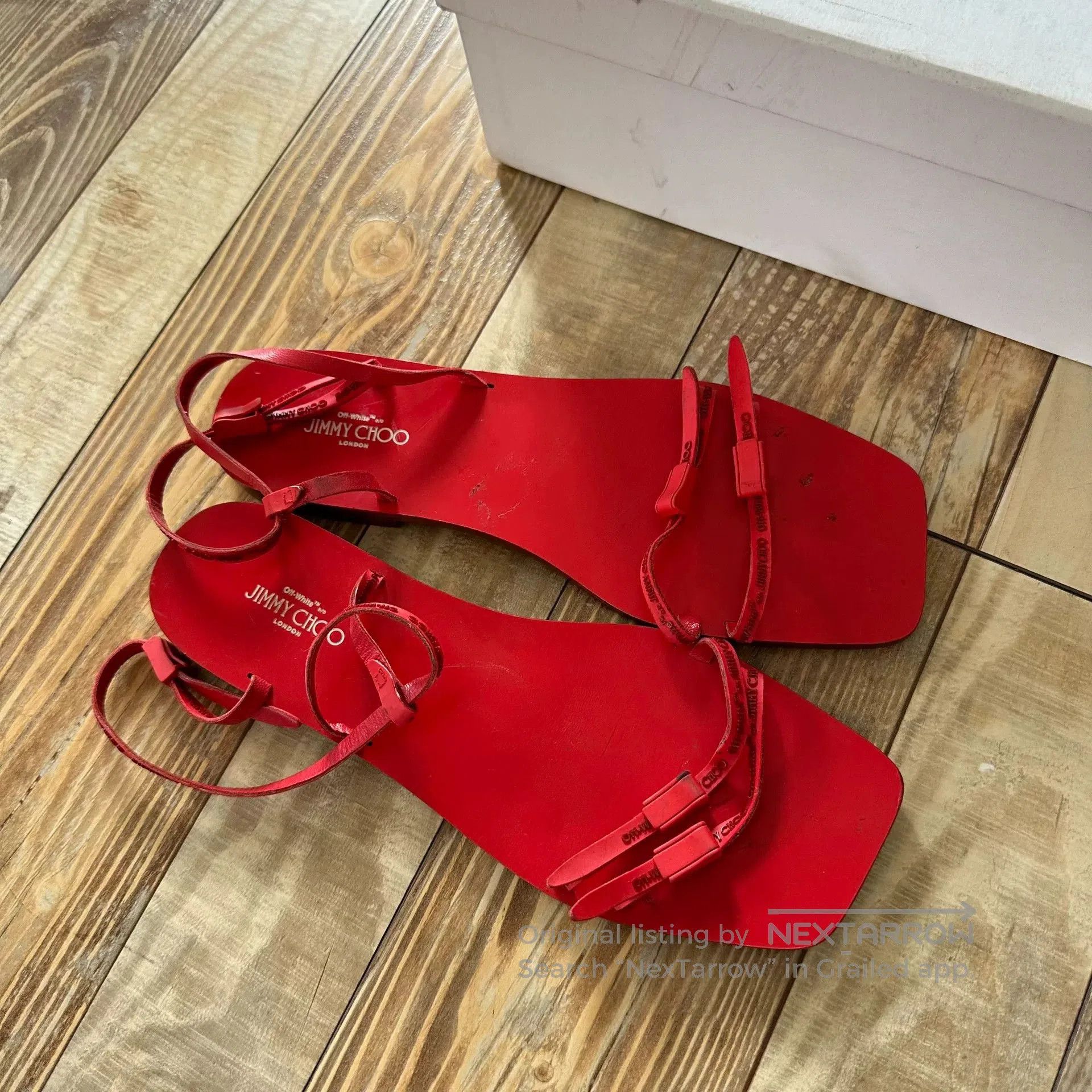 Jimmy Choo Jimmy Choo x Off. Size US 7 / IT 37 - 7 Thumbnail
