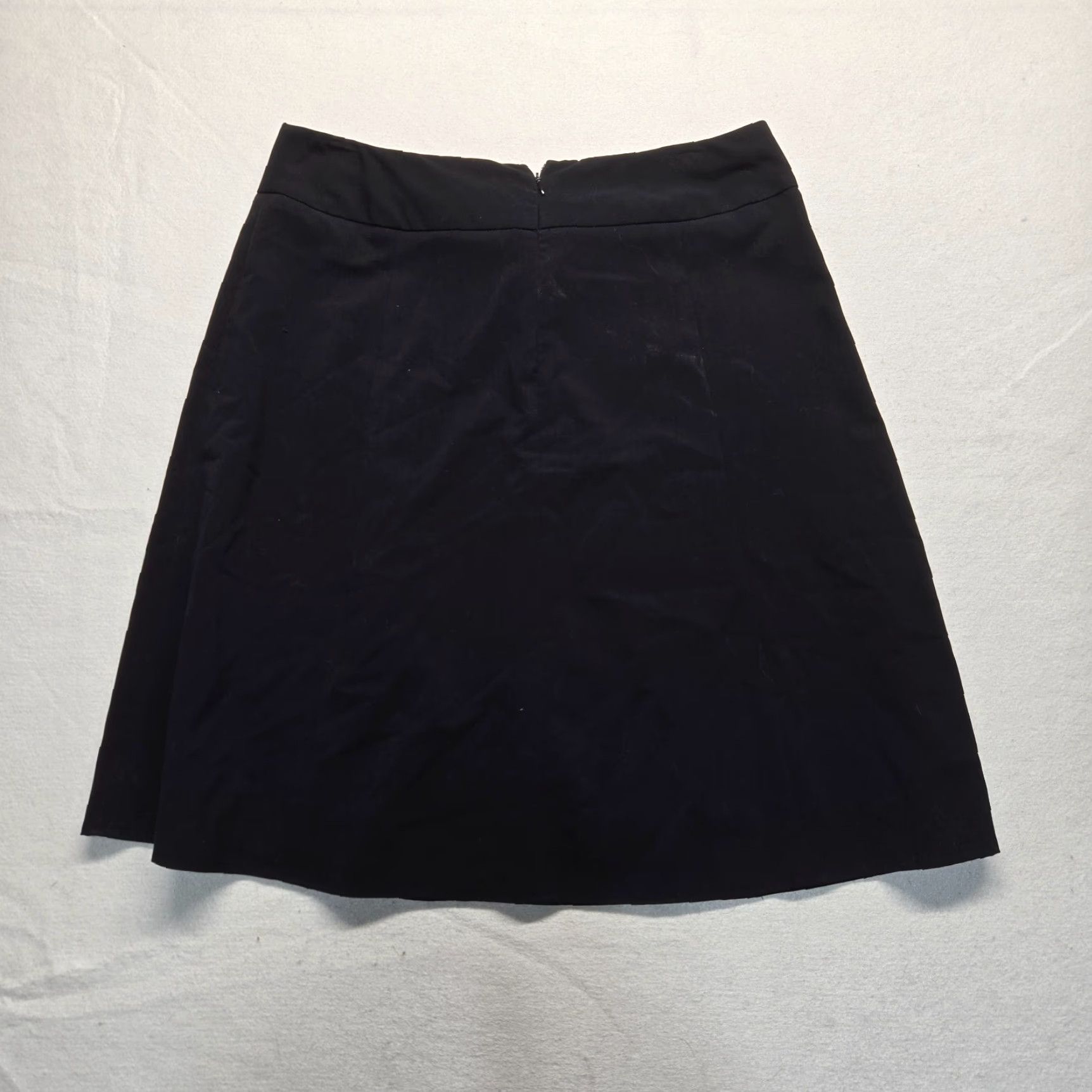 Vintage Cato Skirt Women Long A-Line Solid Black 14 Casual Preppy Bohemian 14 Women Size 36" / US 14 / IT 50 - 8 Thumbnail