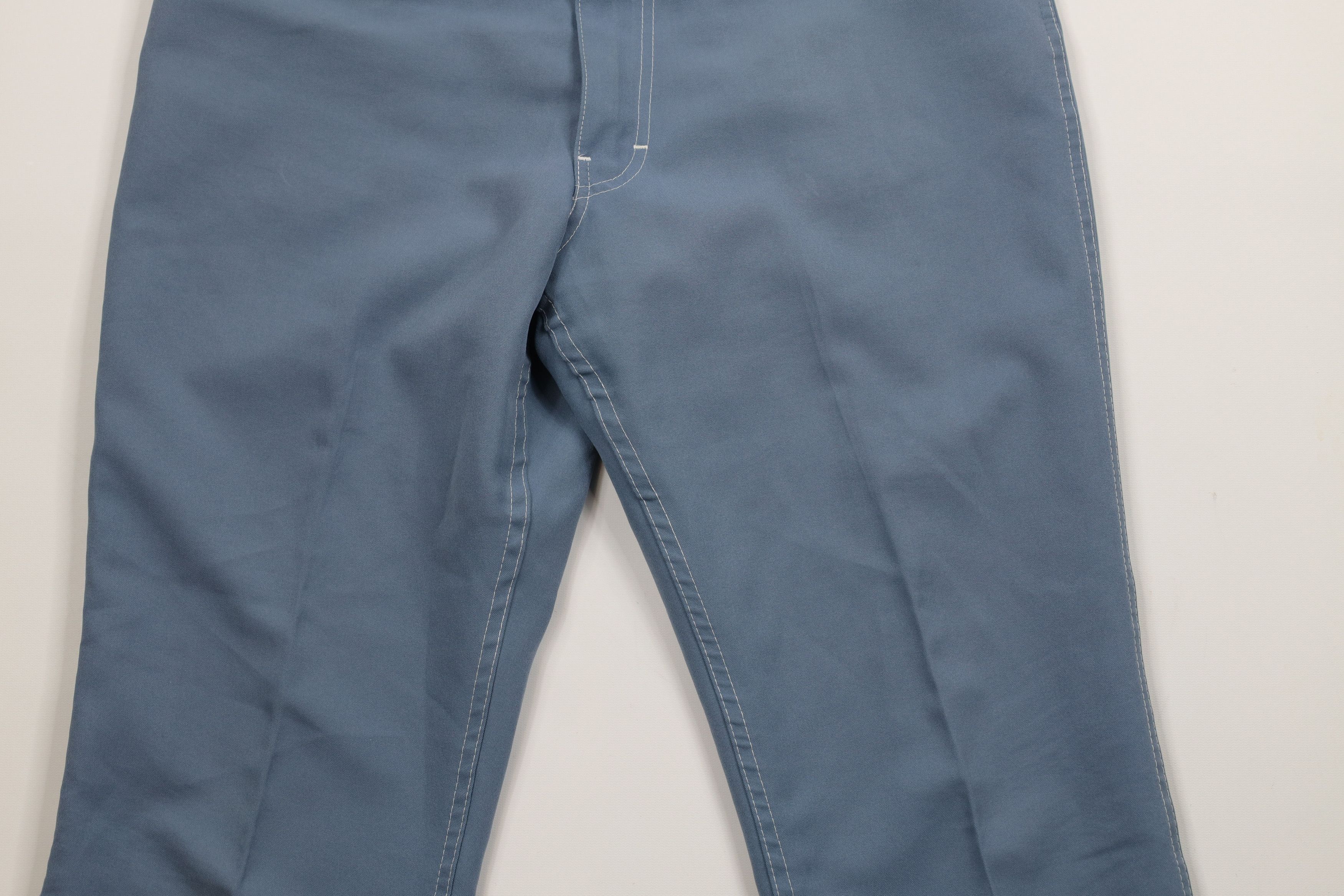 Vintage Vintage 70s Streetwear Knit Flared Wide Leg Chino Pants USA Size US 36 / EU 52 - 3 Thumbnail