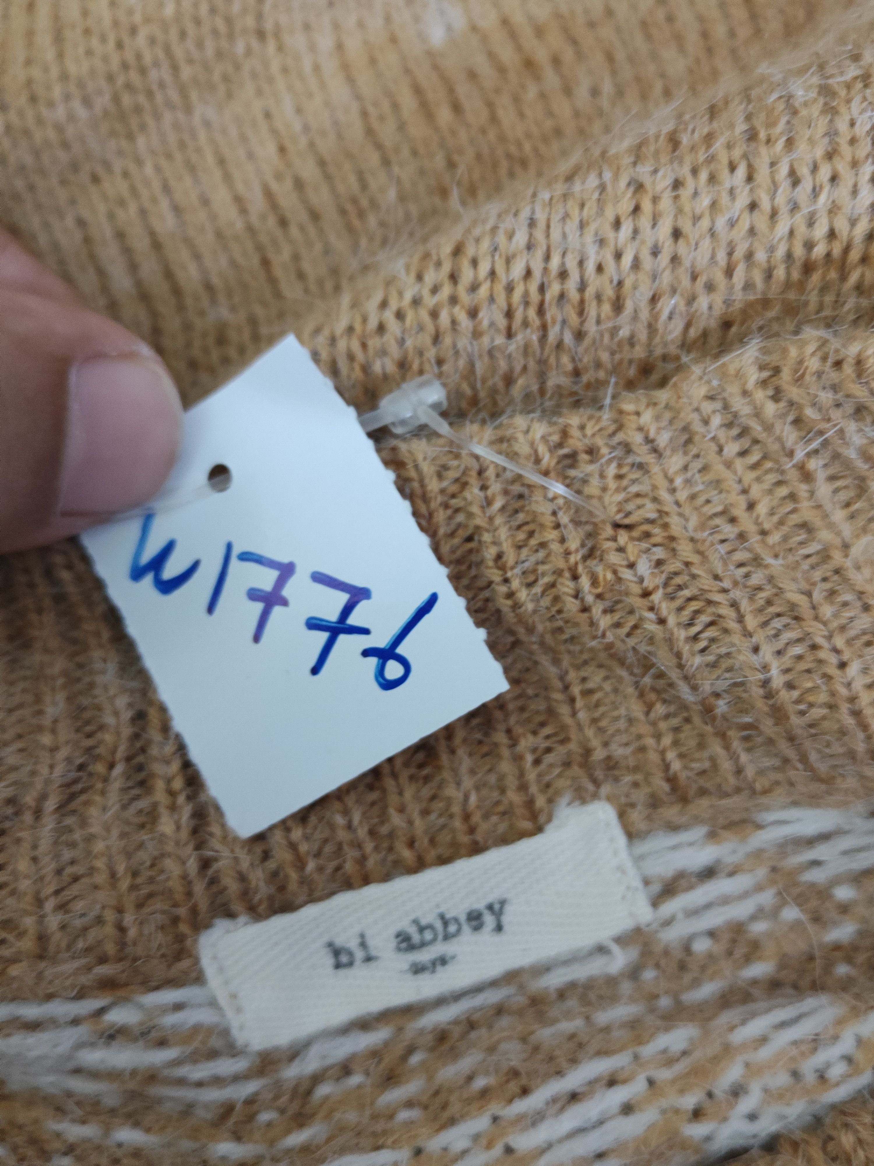 Homespun Knitwear × Japanese Brand × Vintage Bi Abbey Brown Knitwear Sweatshirts #W1776 Size M / US 6-8 / IT 42-44 - 11 Thumbnail