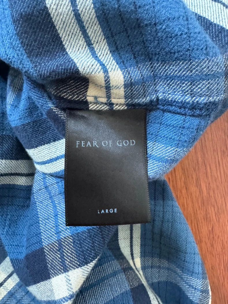 Fear of God Fear of God Season 4 main line blue shirt Size US L / EU 52-54 / 3 - 3 Thumbnail