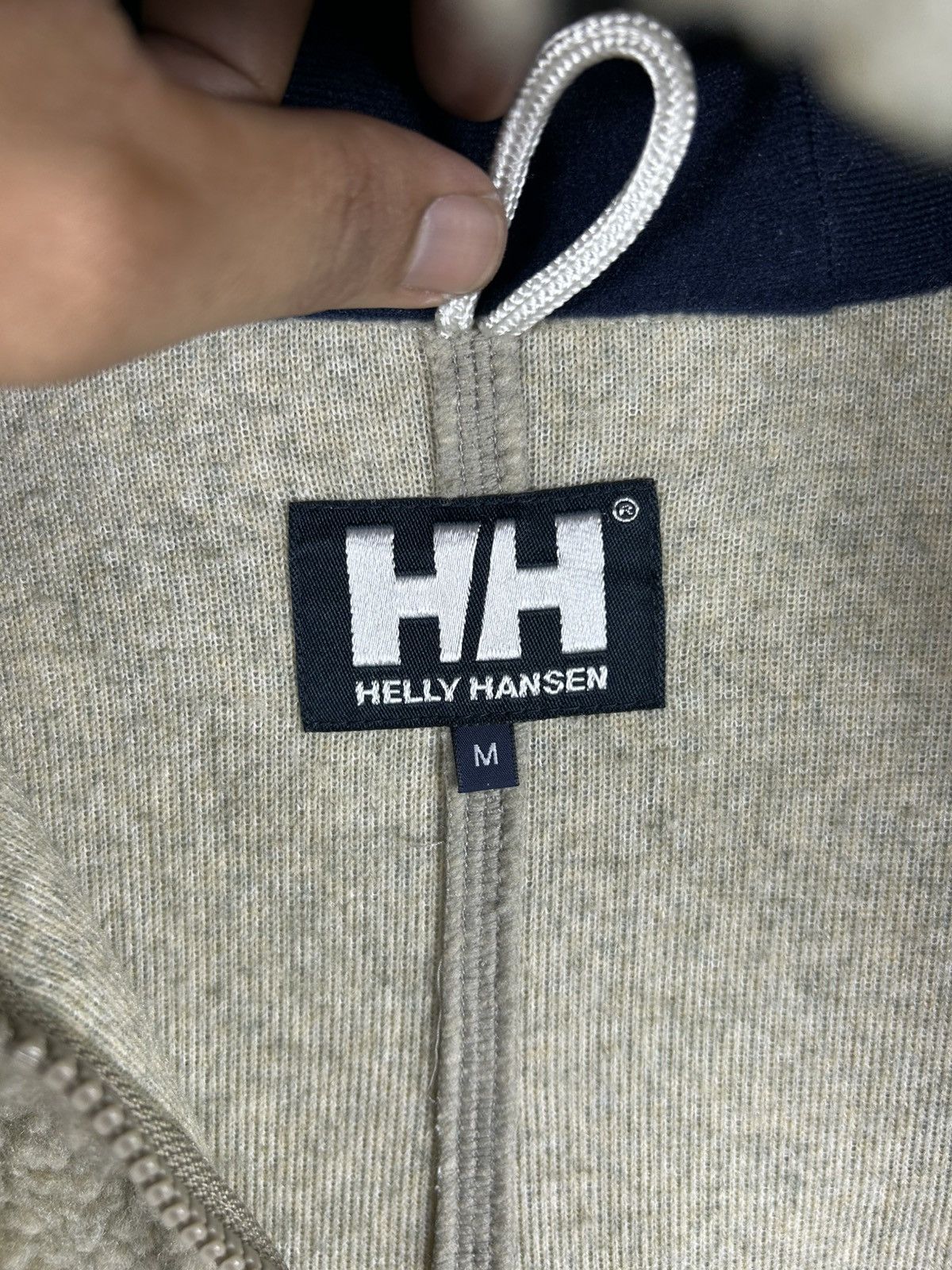 Helly Hansen × Vintage ⚡️Vintage Helly Hansen Deep Pile Fleece Hooded Sweater Size US M / EU 48-50 / 2 - 10 Thumbnail