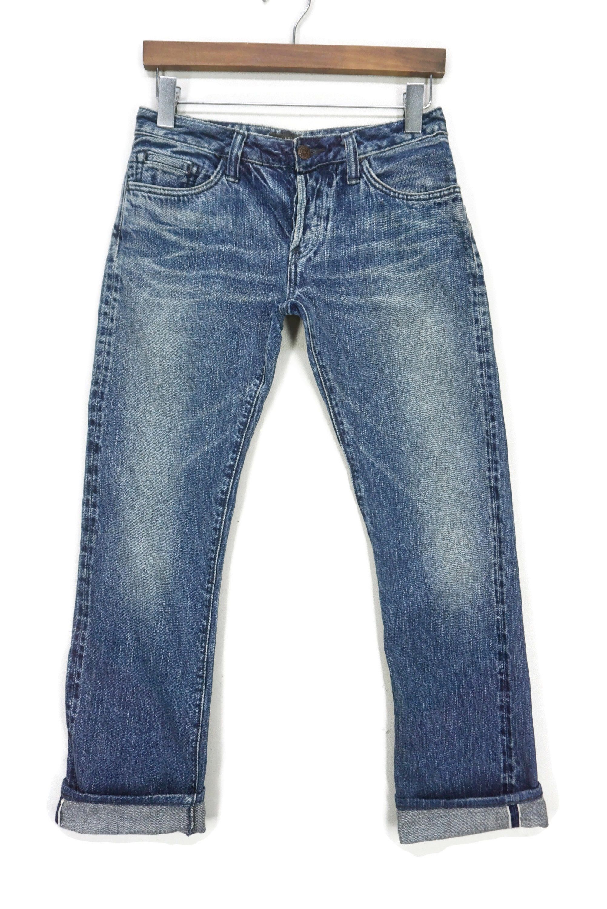 Japanese Brand FULLCOUNT Selvedge Jeans fits W28xL29 Low-Rise Straight Leg Size US 28 / EU 44 - 1 Thumbnail