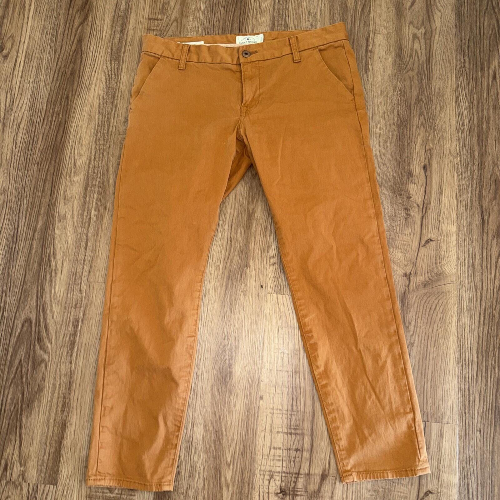 Lucky Brand Lucky Brand Lucky You Sienna Chino Pants Low Rise Slim Leg Size 32" / US 10 / IT 46 - 2 Thumbnail