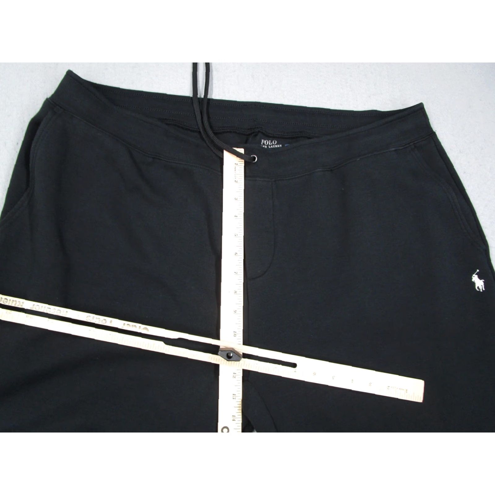 Polo Ralph Lauren Polo Ralph Lauren Sweatpants Mens 3XB Black Jogger Elastic Waist Cuffed Logo Size US XXL / EU 58 / 5 - 3 Thumbnail
