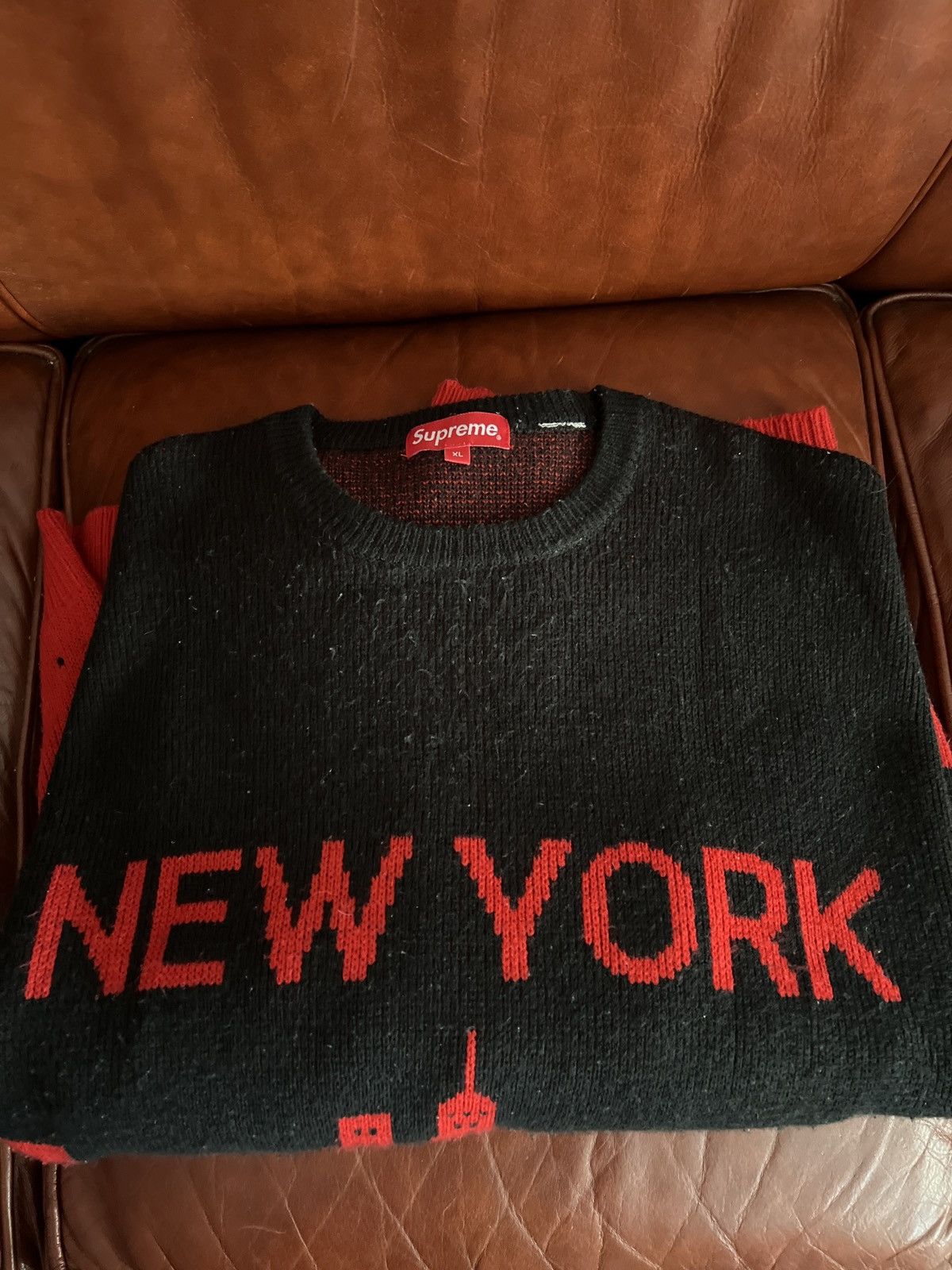 Supreme Supreme NYC skyline knit Size US XL / EU 56 / 4 - 5 Thumbnail