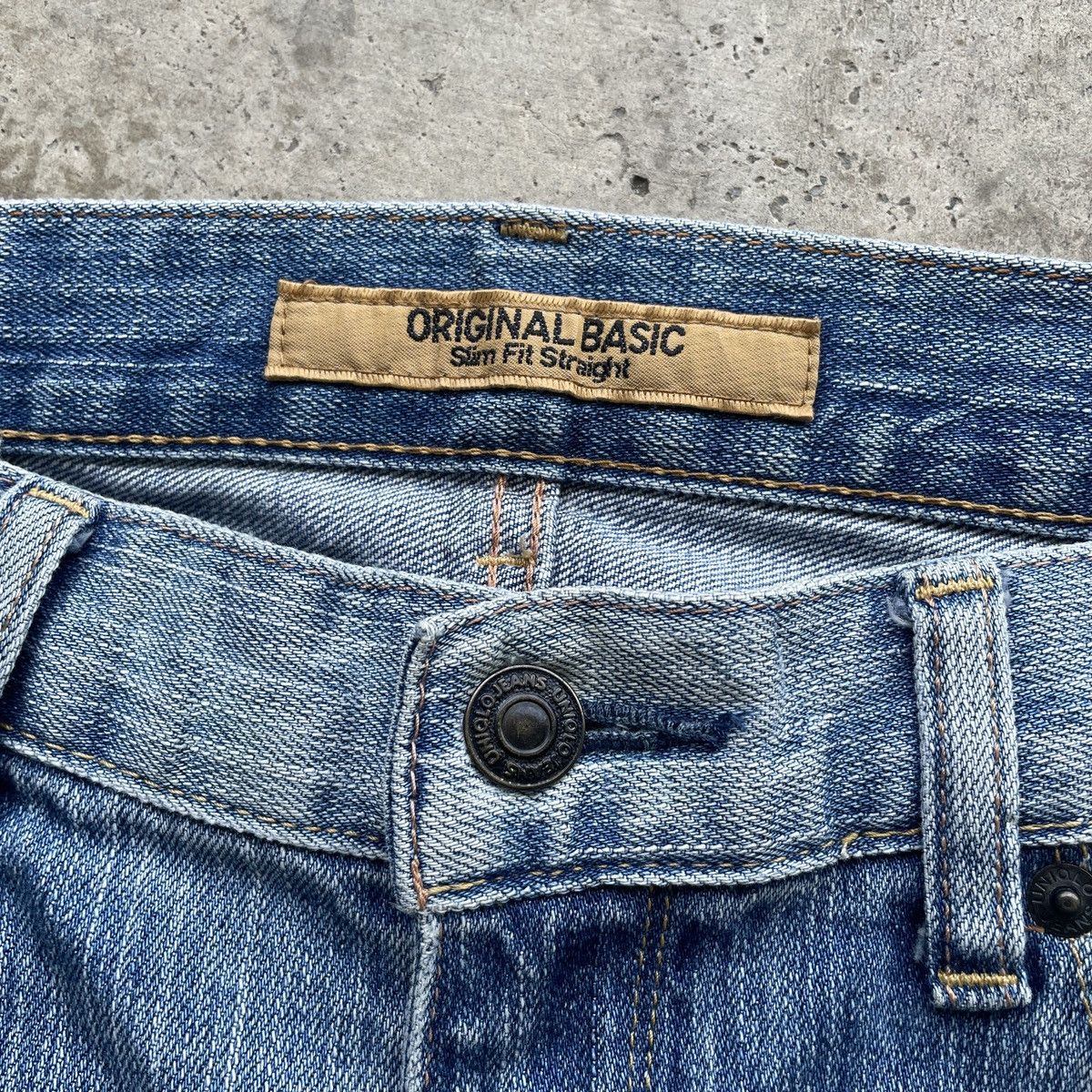 Japanese Brand W31x32.5 Vintage Japanese Brand Jeans Faded Denim Pants Size US 31 - 6 Thumbnail