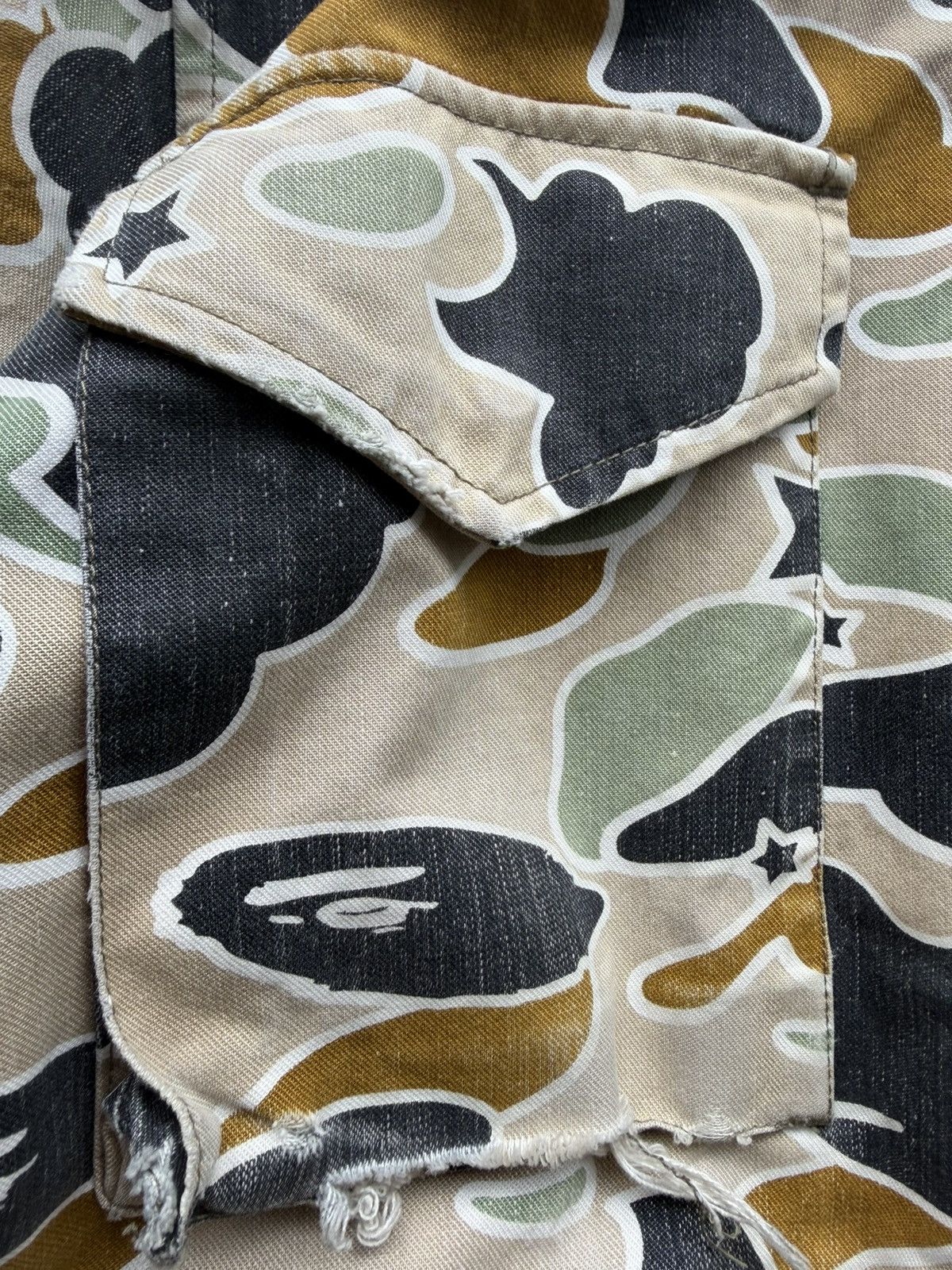 Bape Vintage 90s-00s Bape M65 style 1st camo military jacket Size US M / EU 48-50 / 2 - 11 Thumbnail