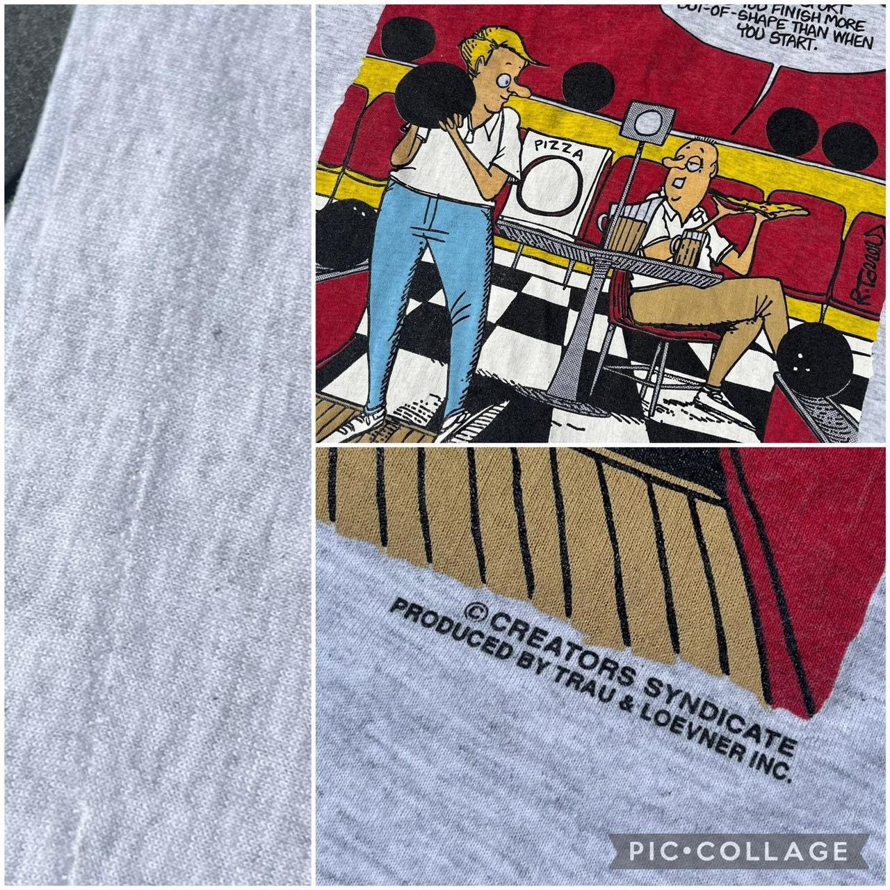 Vintage Vintage 90s TNT Pete and Clete Bowling Cartoon Tshirt Size US XL / EU 56 / 4 - 3 Thumbnail
