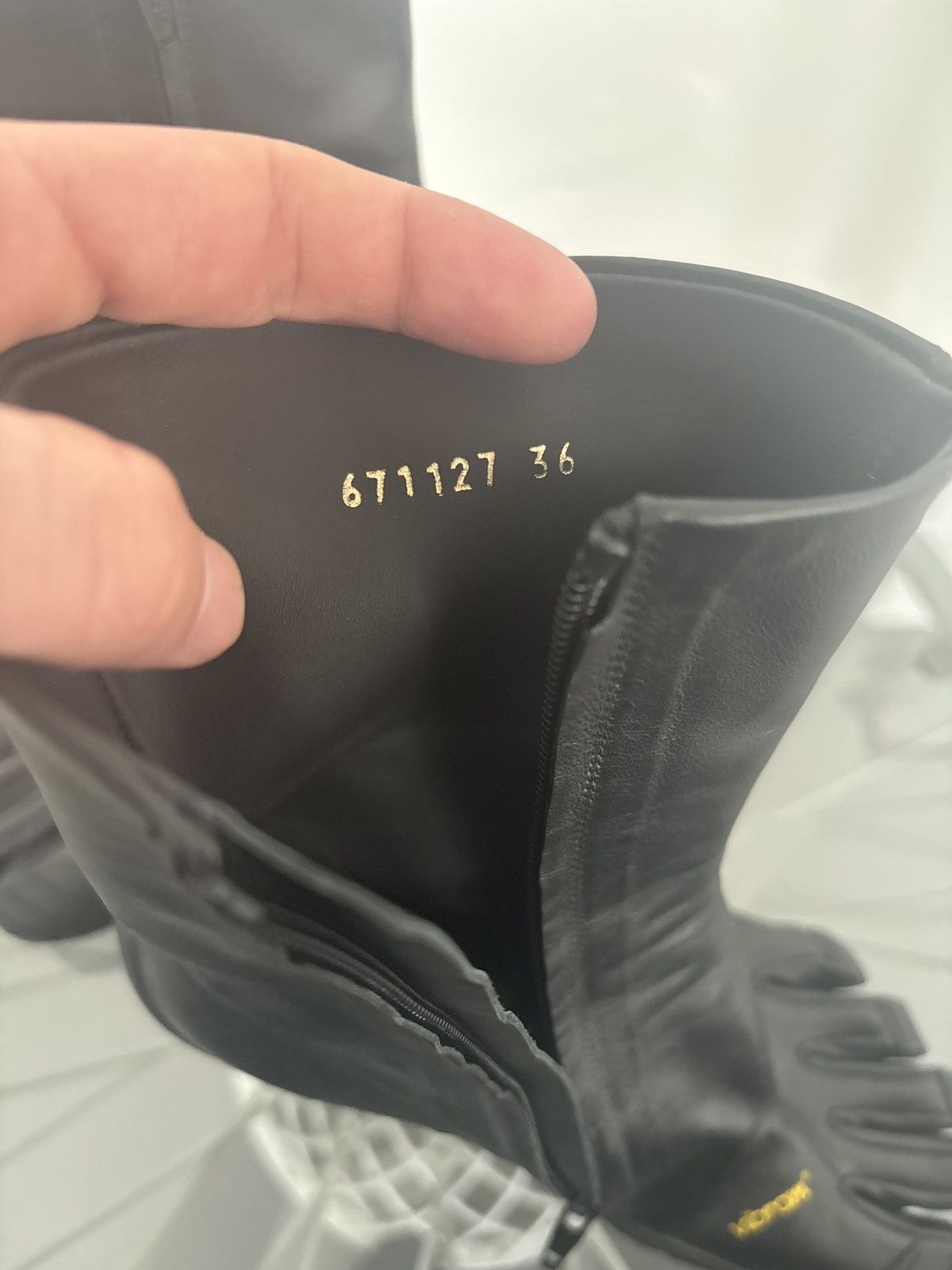 Balenciaga Balenciaga x Vibram five fingers Leather Heels Size US 6 / IT 36 - 5 Thumbnail