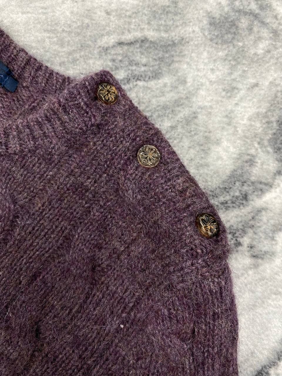 Polo Ralph Lauren Polo Ralph Lauren Cable Knit Wool Cashemere Sweater Size M / US 6-8 / IT 42-44 - 4 Thumbnail