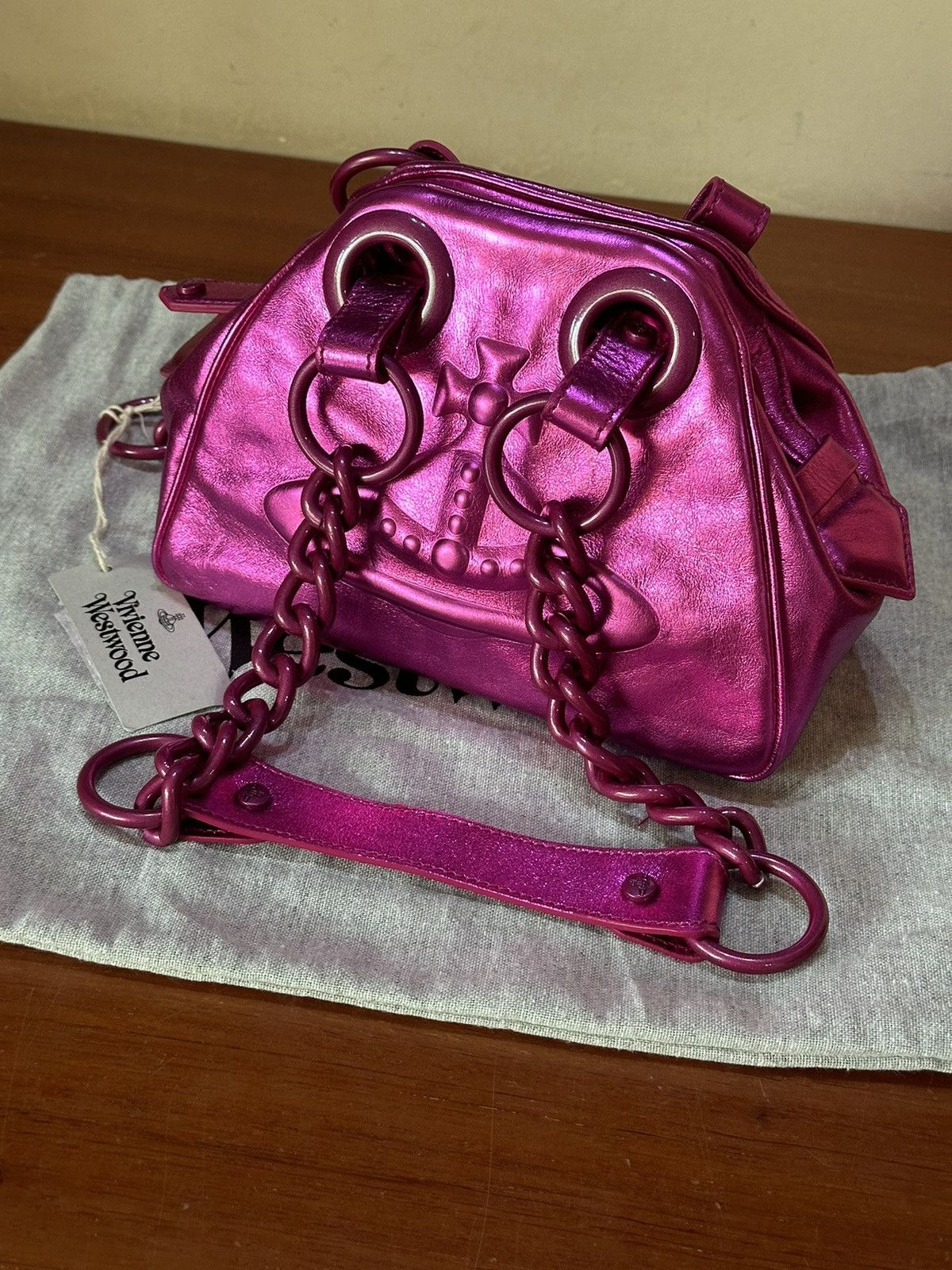 Vivienne Westwood Vivienne Westwood Archive Orb Yasmine Handbag Size ONE SIZE - 4 Thumbnail