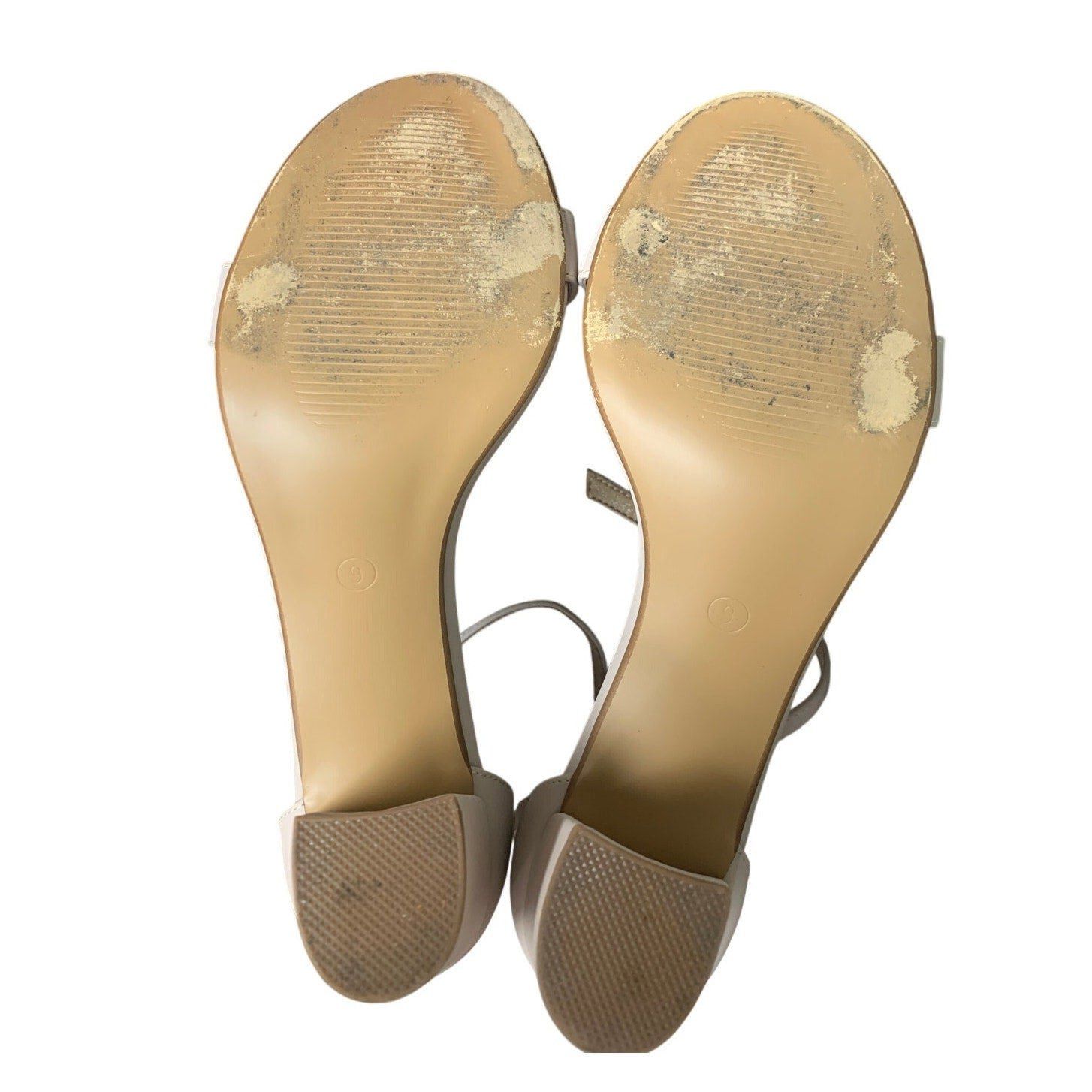 Other Idifu Women's Size 9 Tan Open Toe Ankle Strap Chunky Heels Size US 9 / IT 39 - 7 Thumbnail