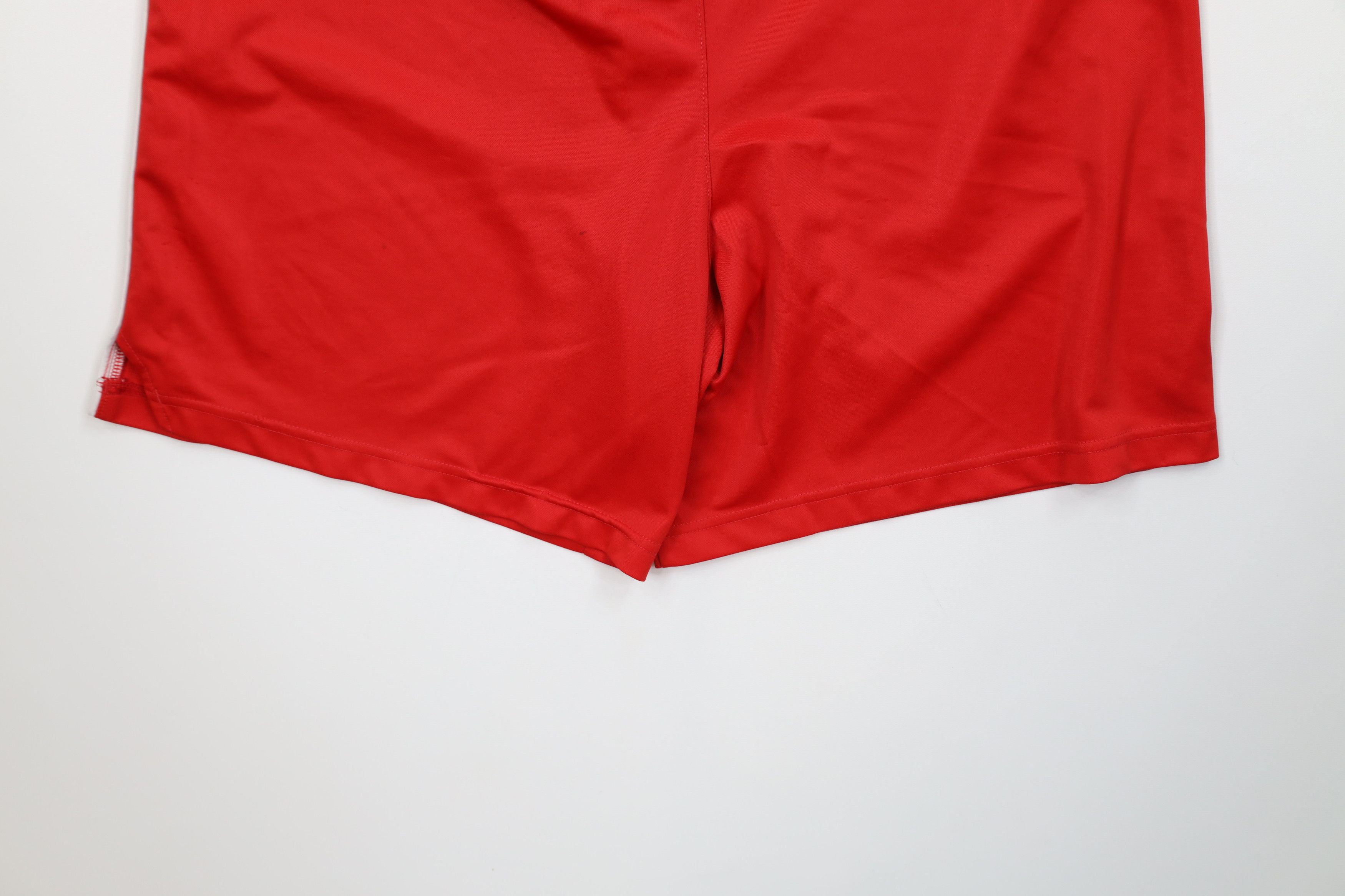 Nike Vintage Nike Mini Swoosh Running Soccer Shorts Red AS IS Size US 32 / EU 48 - 11 Thumbnail