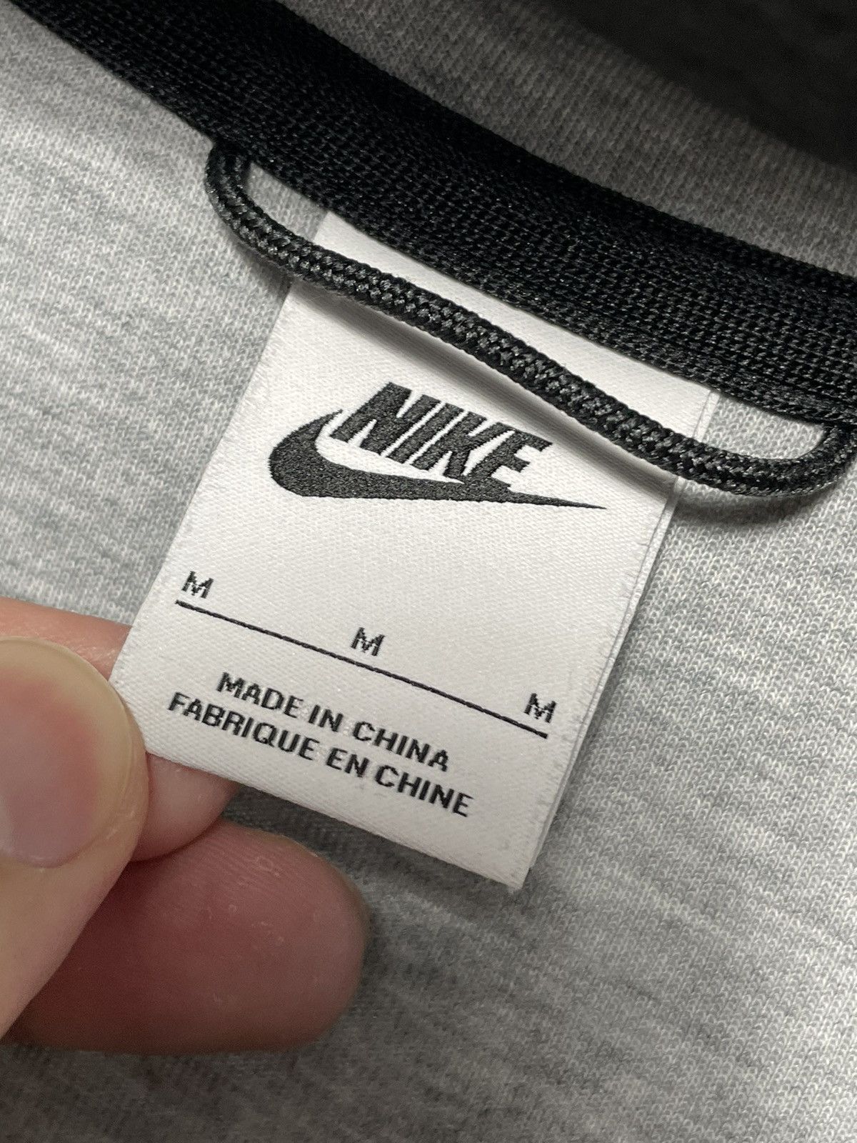 Nike Nike Tech Fleece hoodie Grey Ninja 🥷 Size US M / EU 48-50 / 2 - 7 Thumbnail