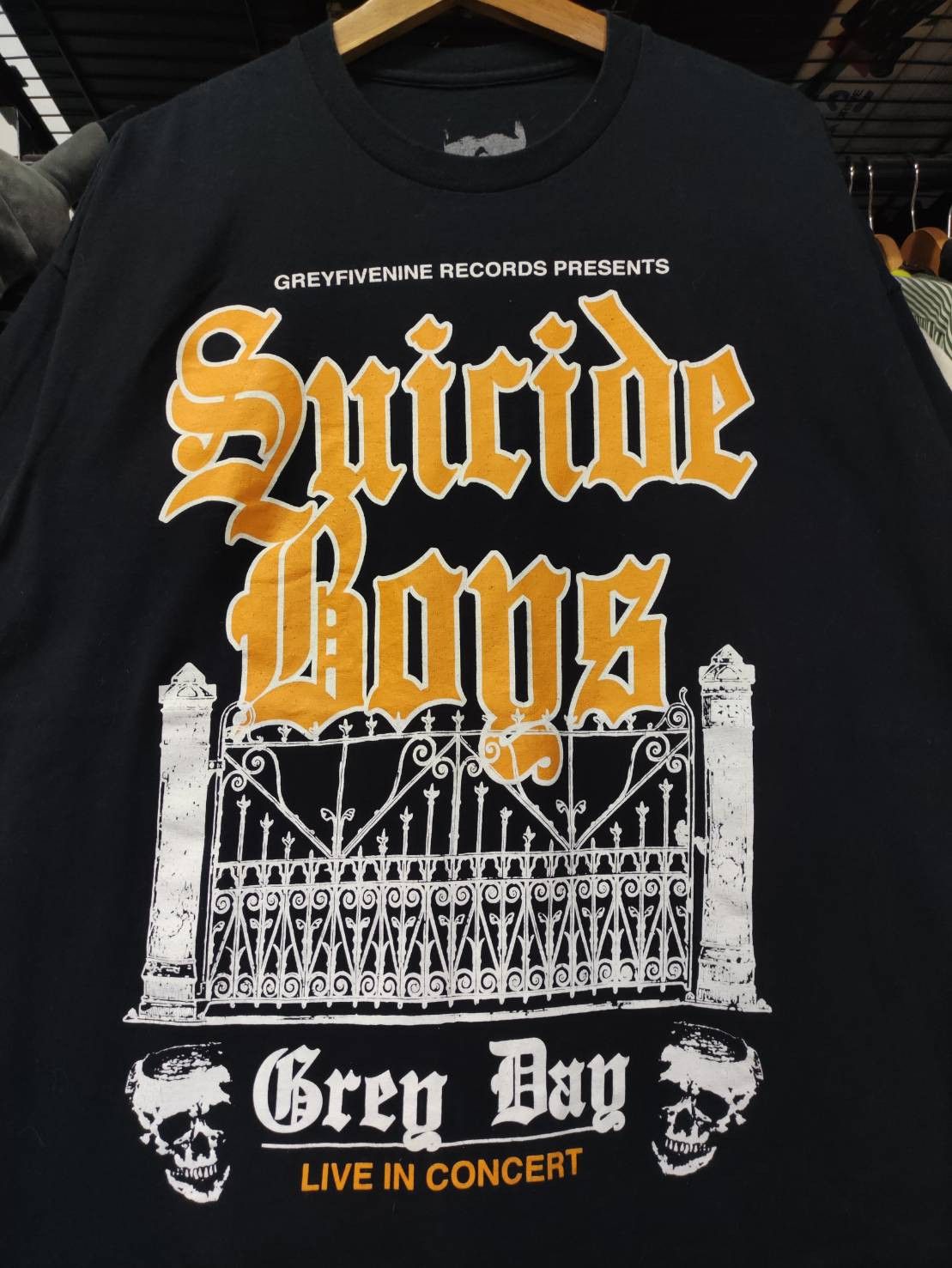 Fuck The Population × G59 Records Suicideboys " Gatekeeper " Grey Day Live in Concert T-Shirt Size US XXL / EU 58 / 5 - 1 Thumbnail
