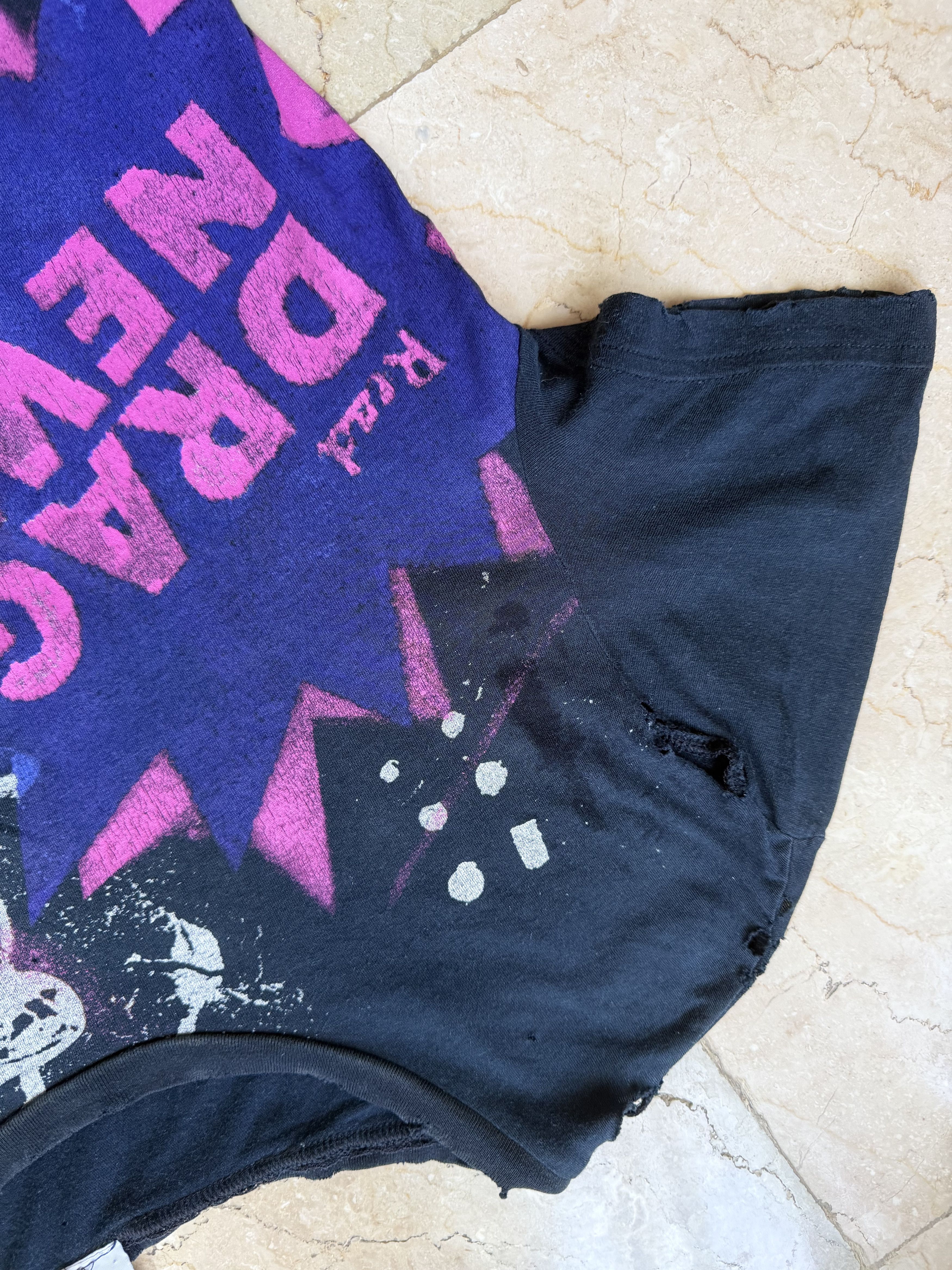 John Galliano John Galliano “Drag News” Distressed Tee Size S Size US S / EU 44-46 / 1 - 2 Thumbnail