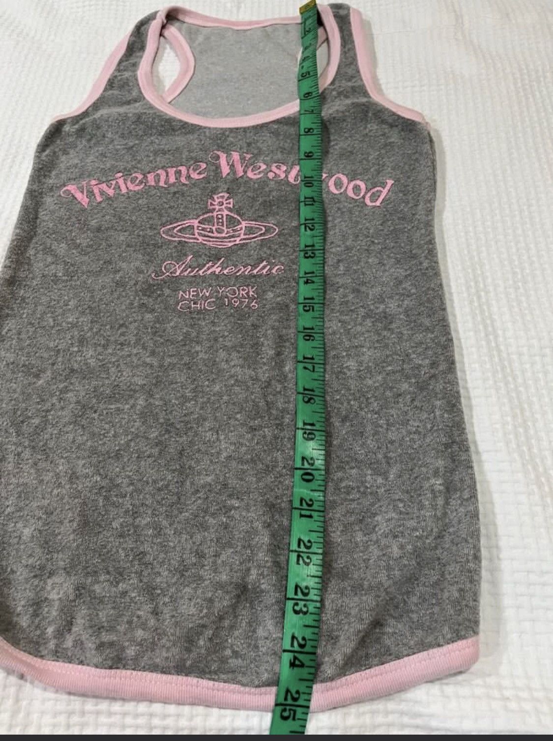 Japanese Brand Tank top vivienne logo missing tag Size M / US 6-8 / IT 42-44 - 3 Thumbnail