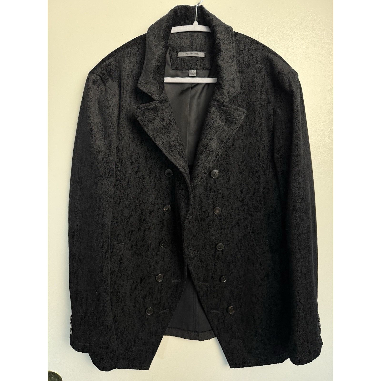 John Varvatos John Varvatos Mens Slim Fit Double Breasted Blazer Size 46 Size US S / EU 44-46 / 1 - 1 Thumbnail