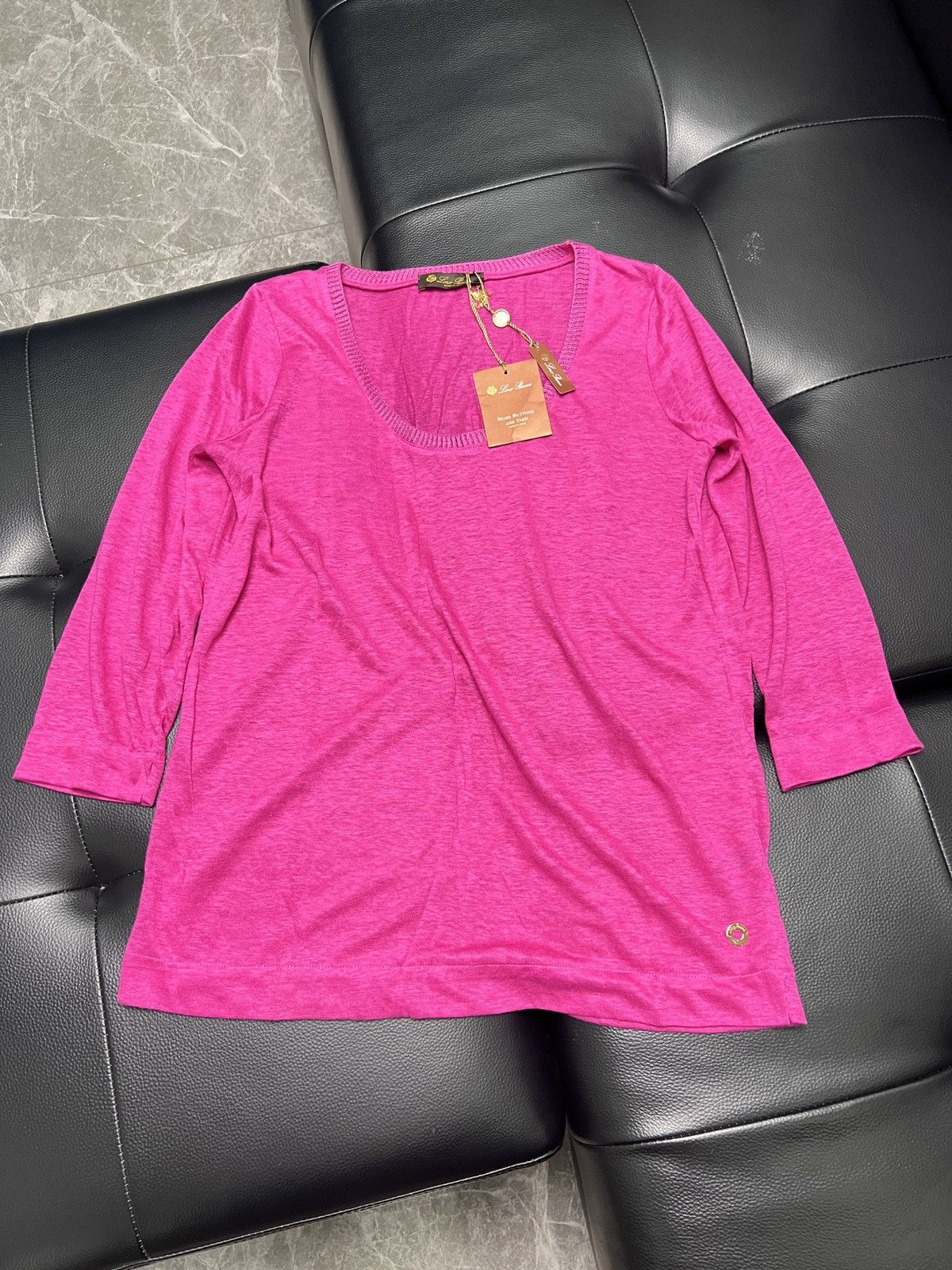 Loro Piana Loro Piana Long Sleeve Top Size S / US 4 / IT 40 - 1 Thumbnail